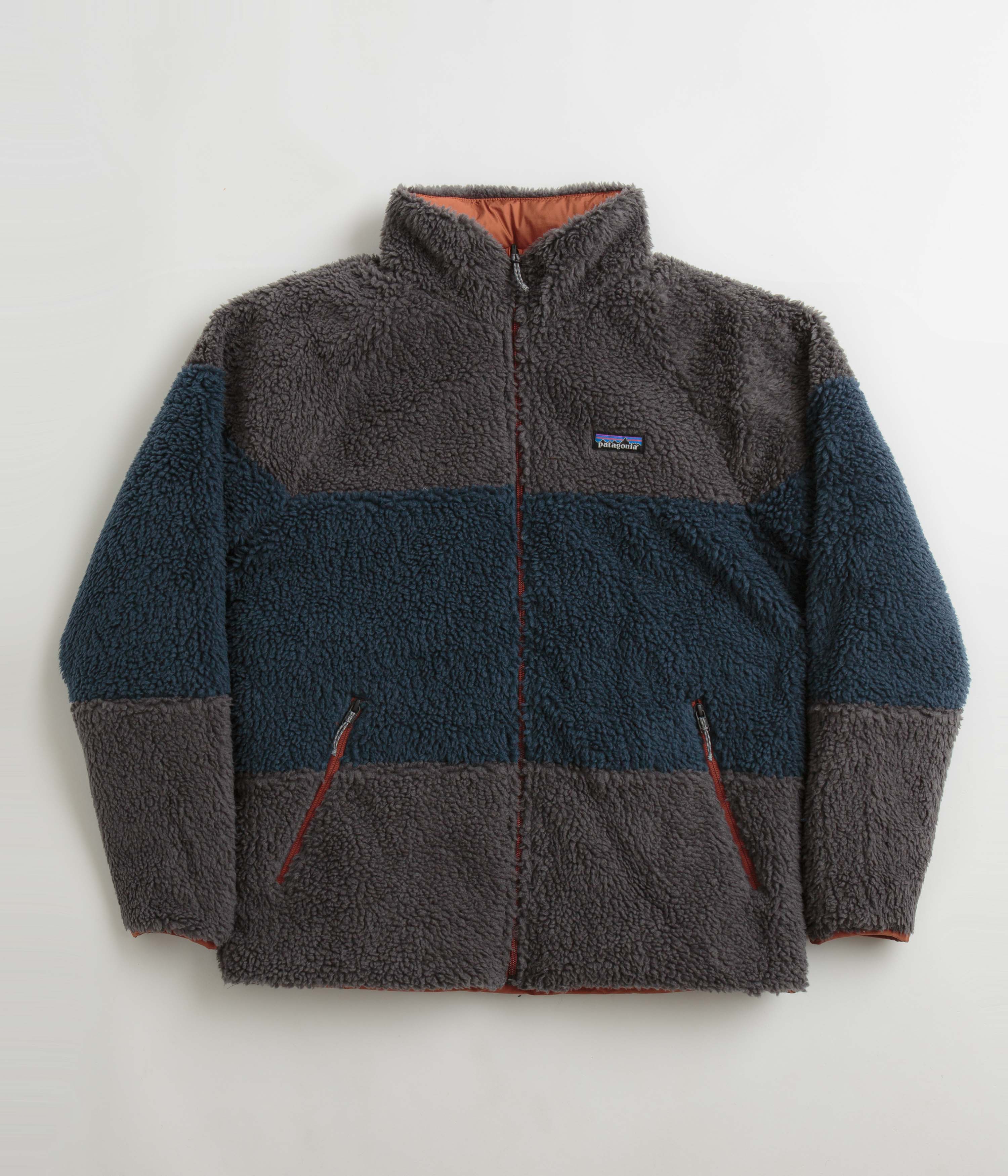 Patagonia Reversible Silent Down Jacket - Sisu Brown - Image 2