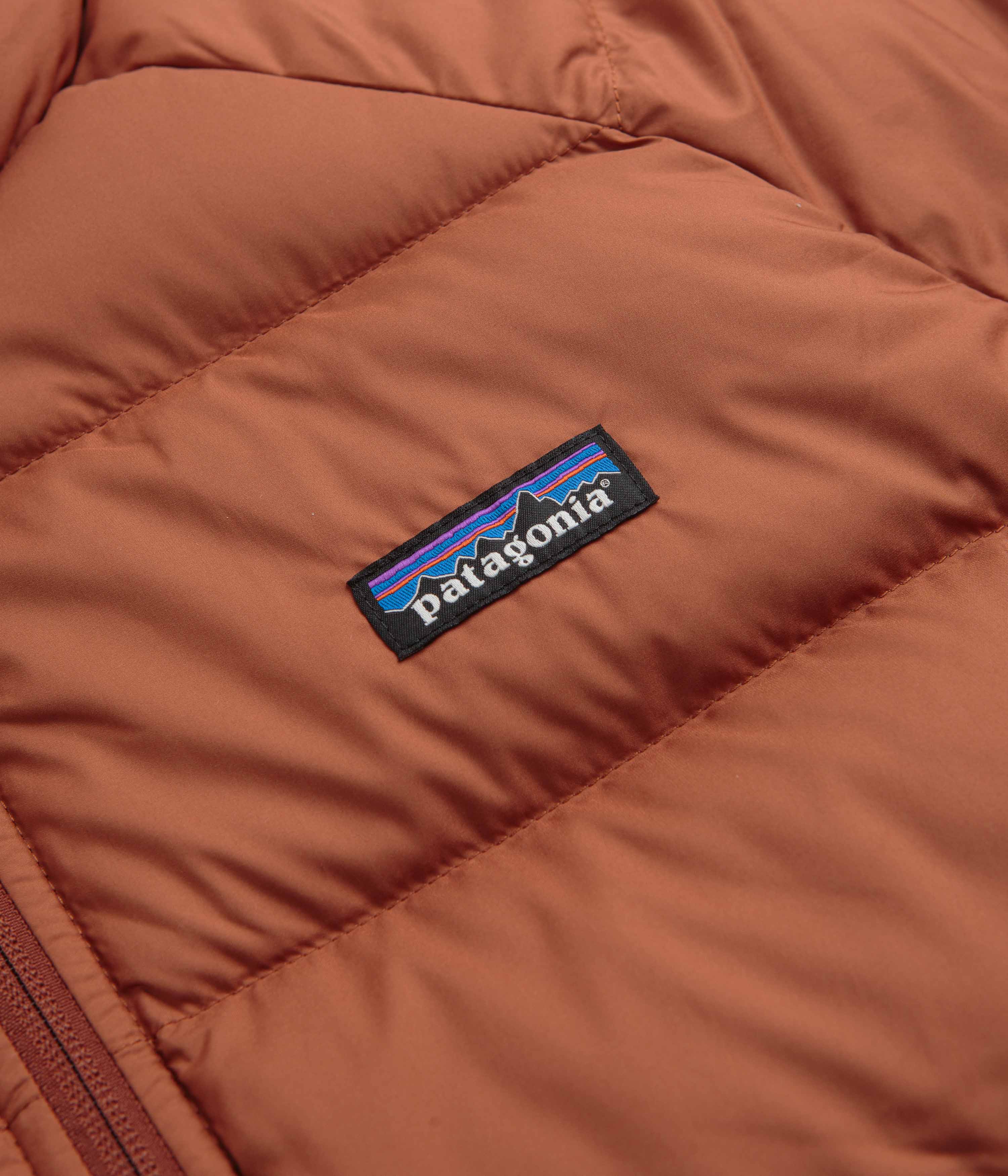 Patagonia Reversible Silent Down Jacket - Sisu Brown - Image 4