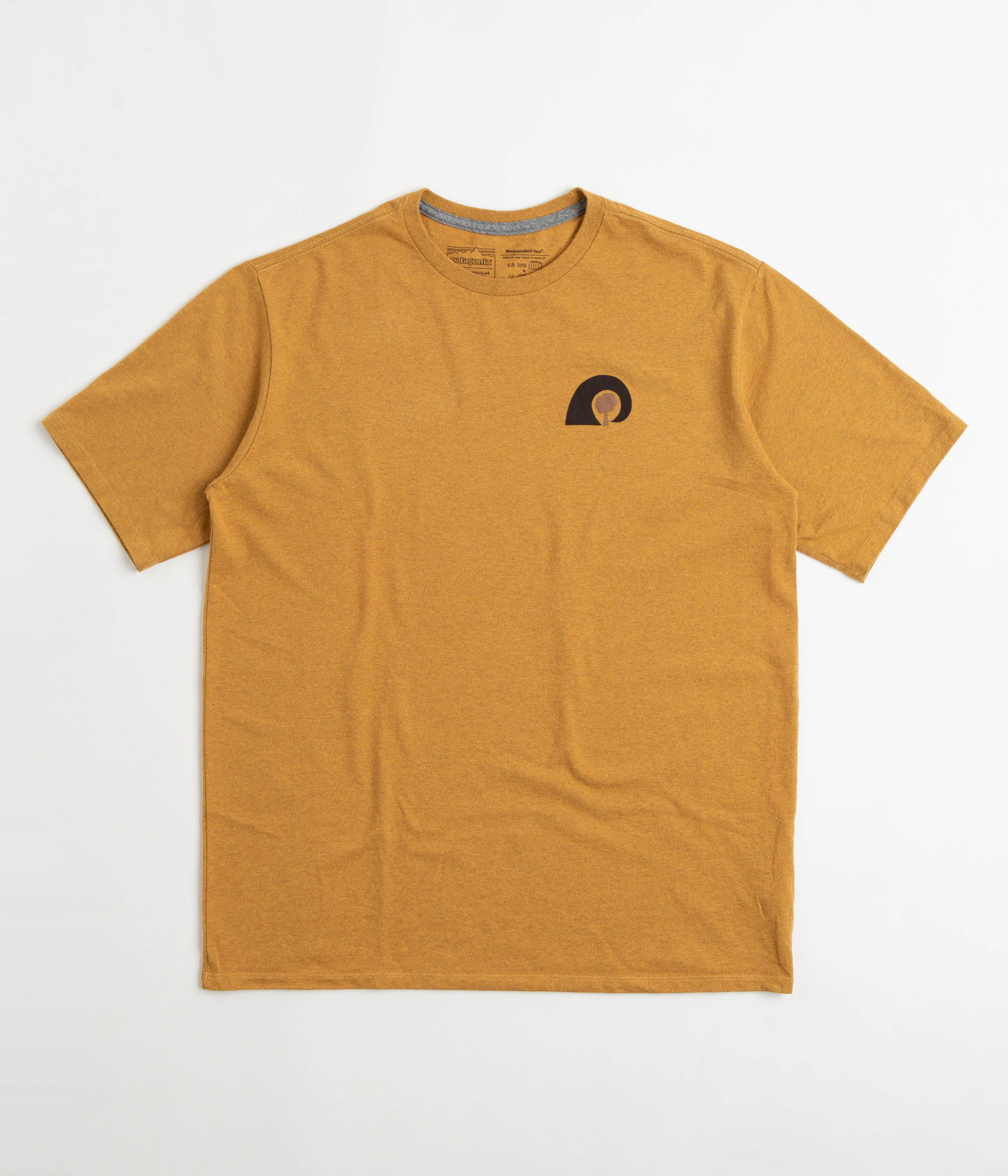 Patagonia Rubber Tree Mark Responsibili-Tee T-Shirt - Dried Mango - Image 2