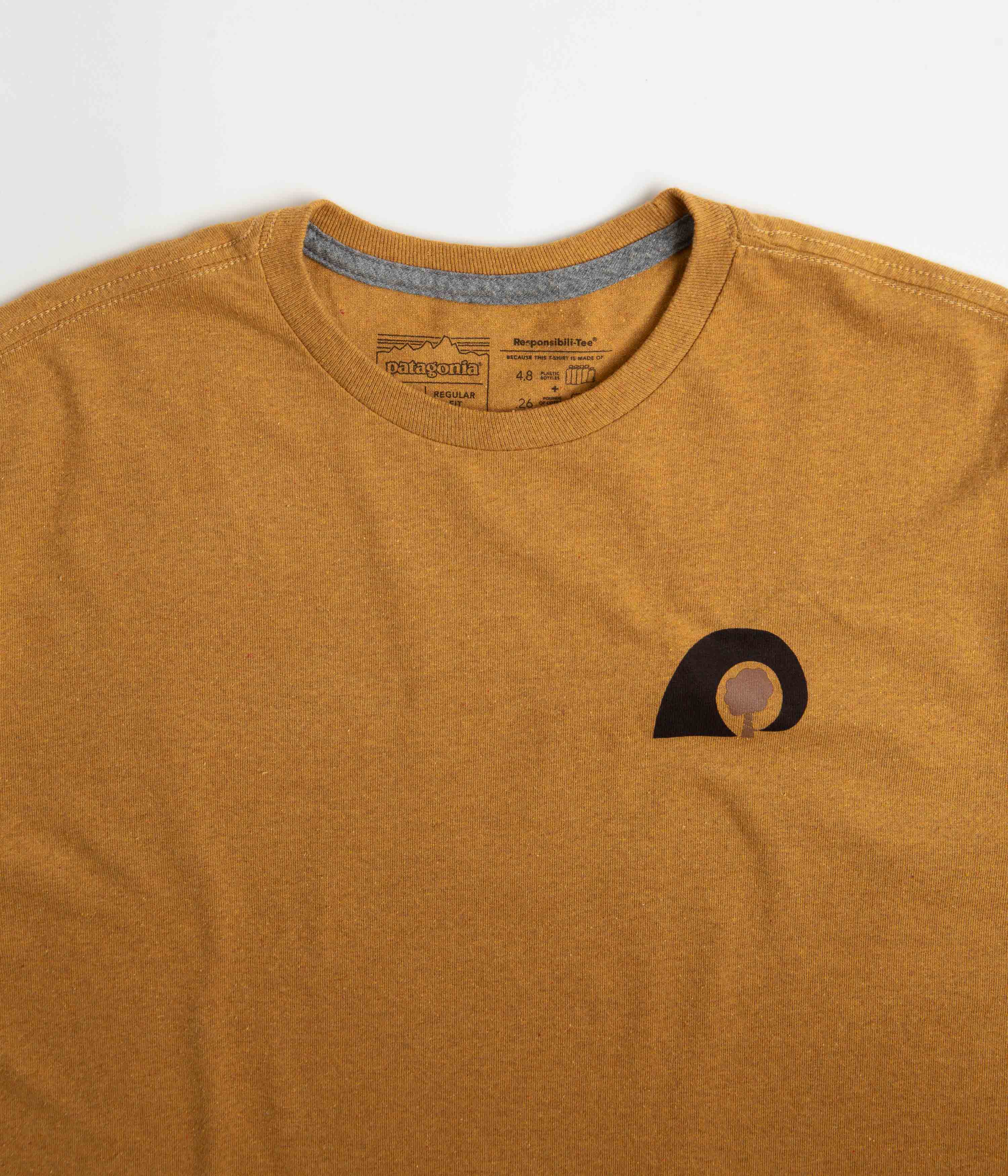 Patagonia Rubber Tree Mark Responsibili-Tee T-Shirt - Dried Mango - Image 3