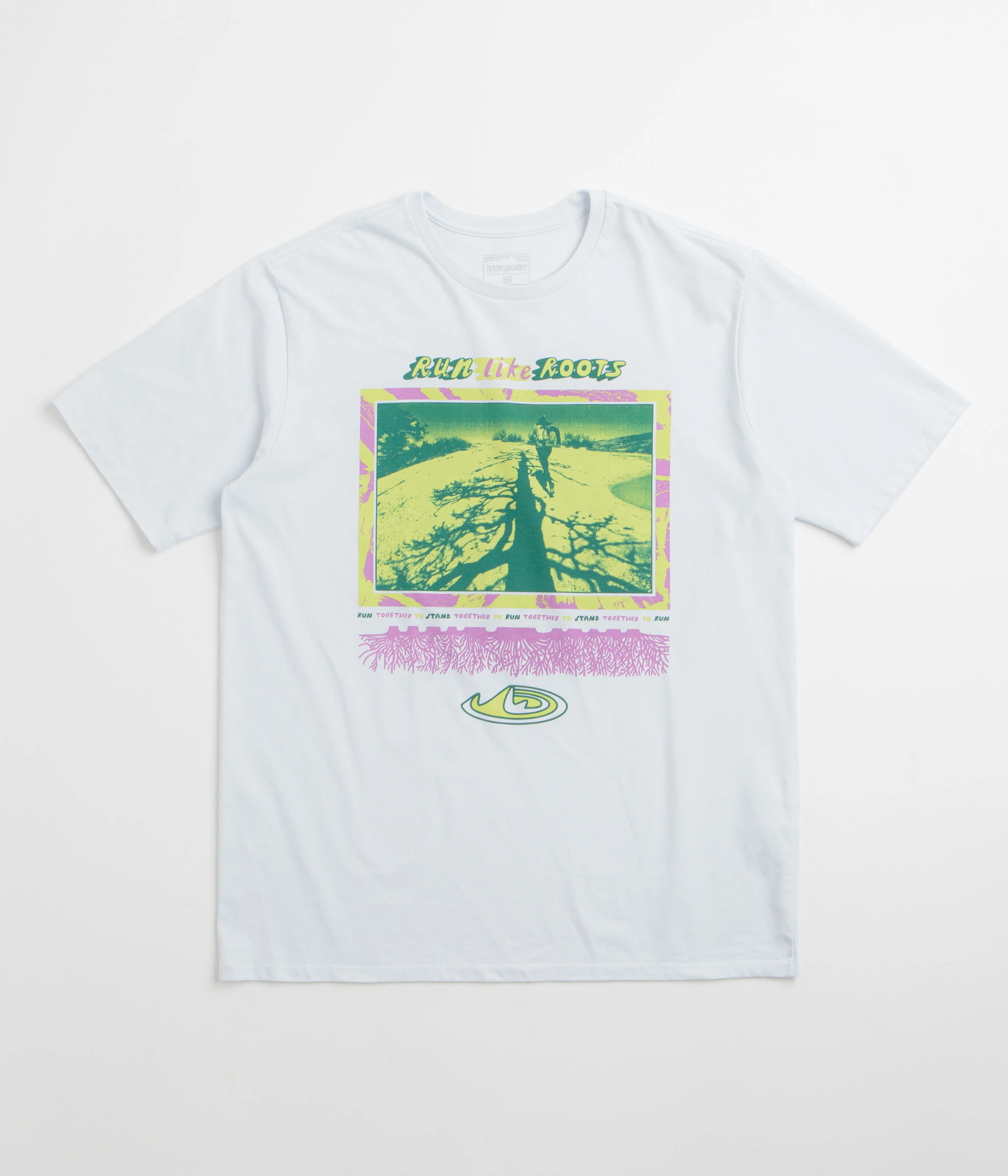 Patagonia Run Like Roots Responsibili-Tee T-Shirt - White