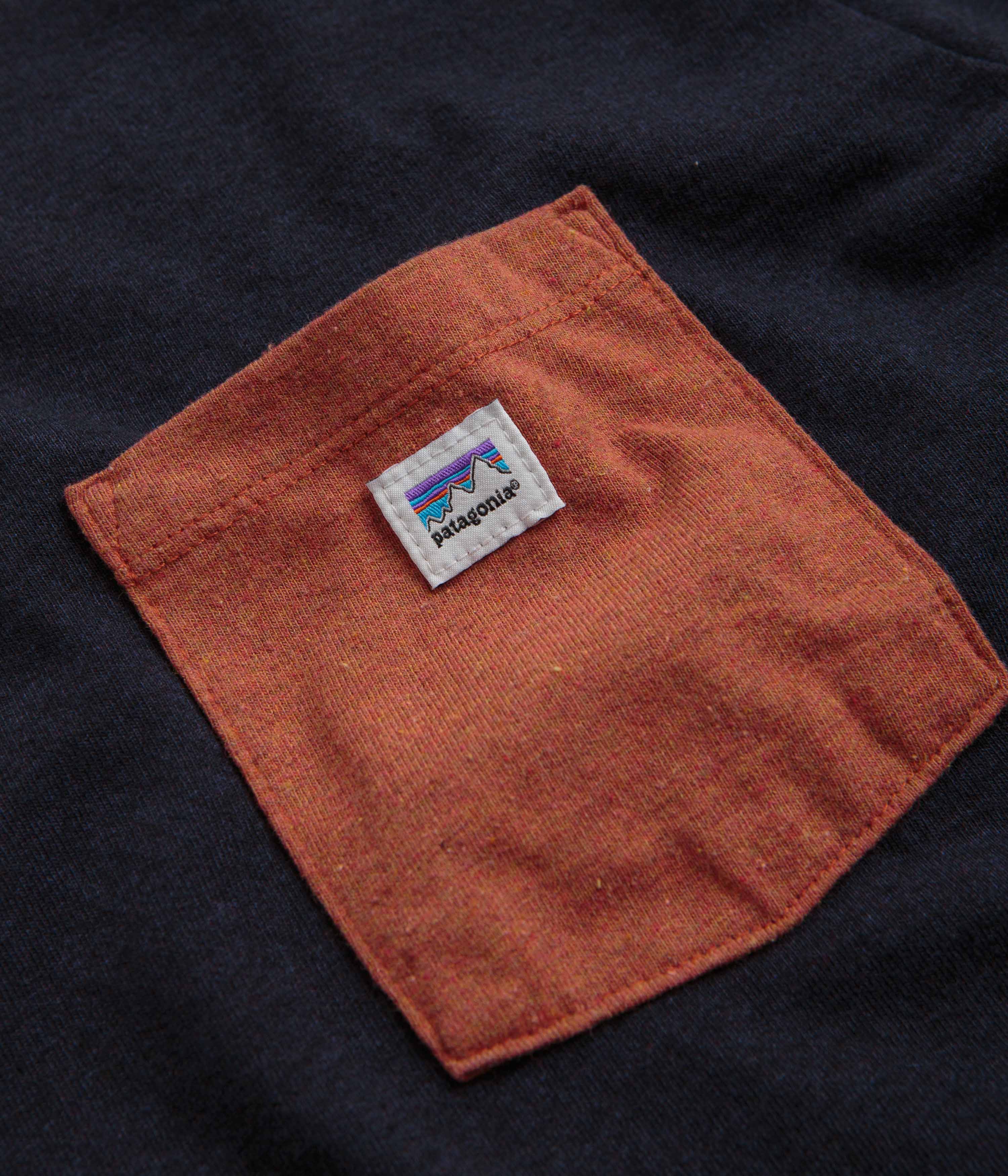 Patagonia Shop Sticker Pocket Responsibili-Tee T-Shirt - Piton Purple - Image 2