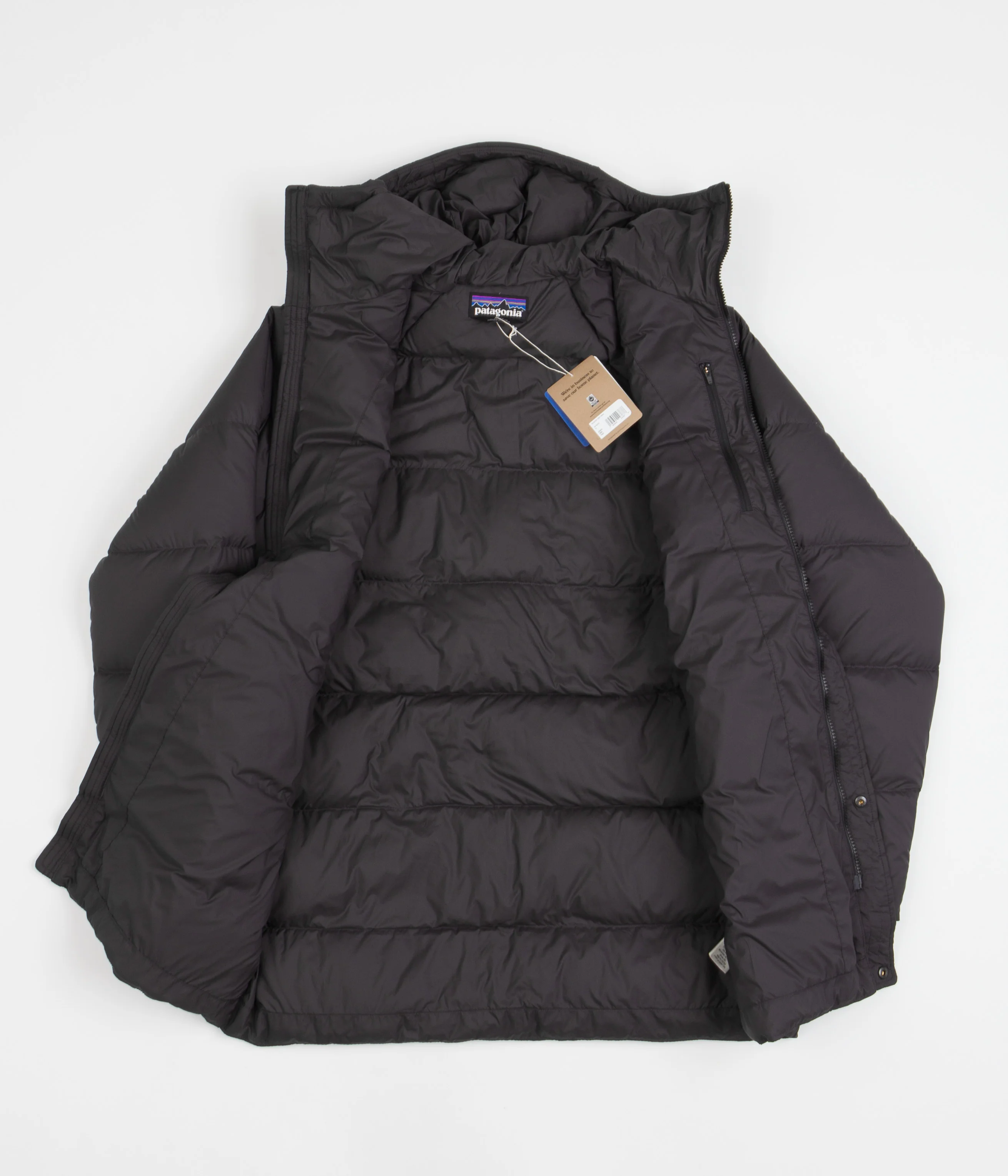 Patagonia Silent Down Parka - Ink Black - Image 5