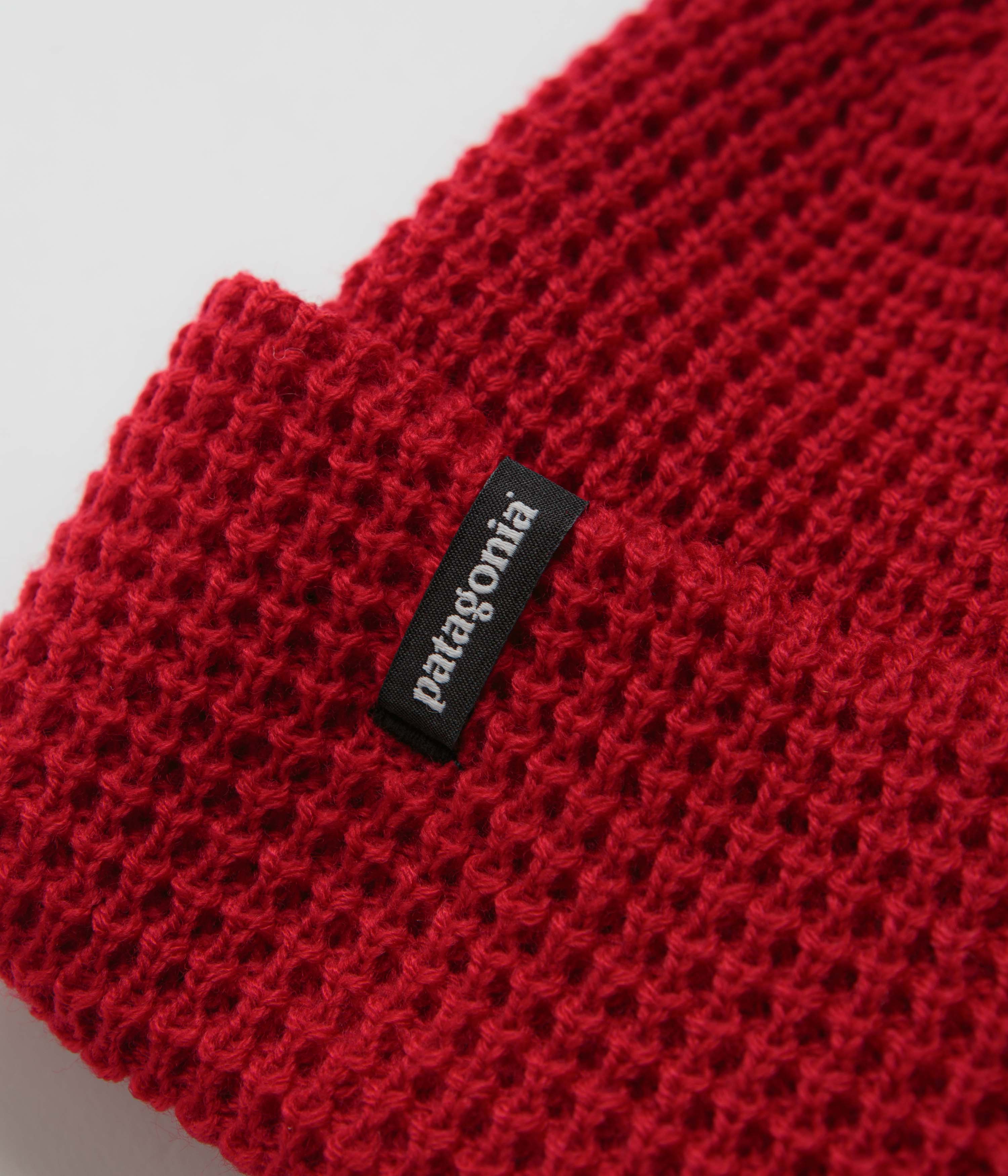 Patagonia Snowdrifter Beanie - Touring Red - Image 2