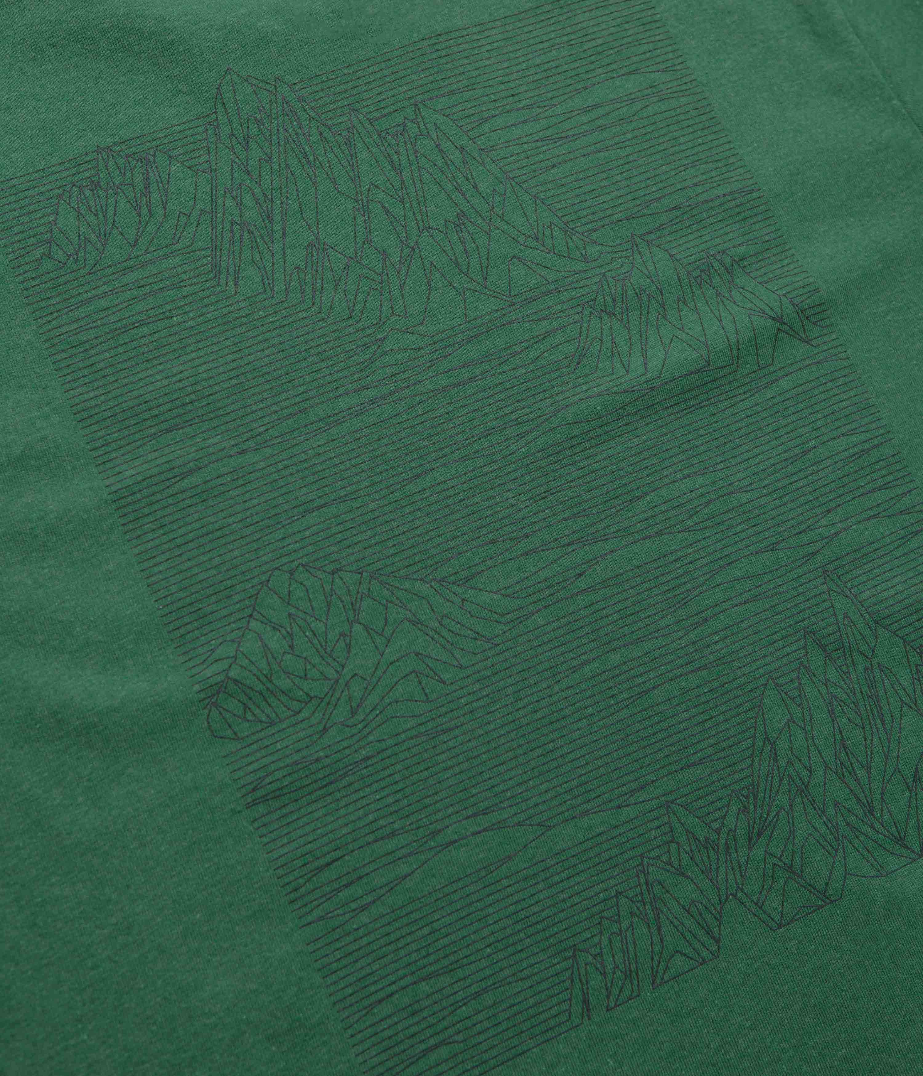 Patagonia Strataspire Responsibili-Tee T-Shirt - Heartleaf Green - Image 5