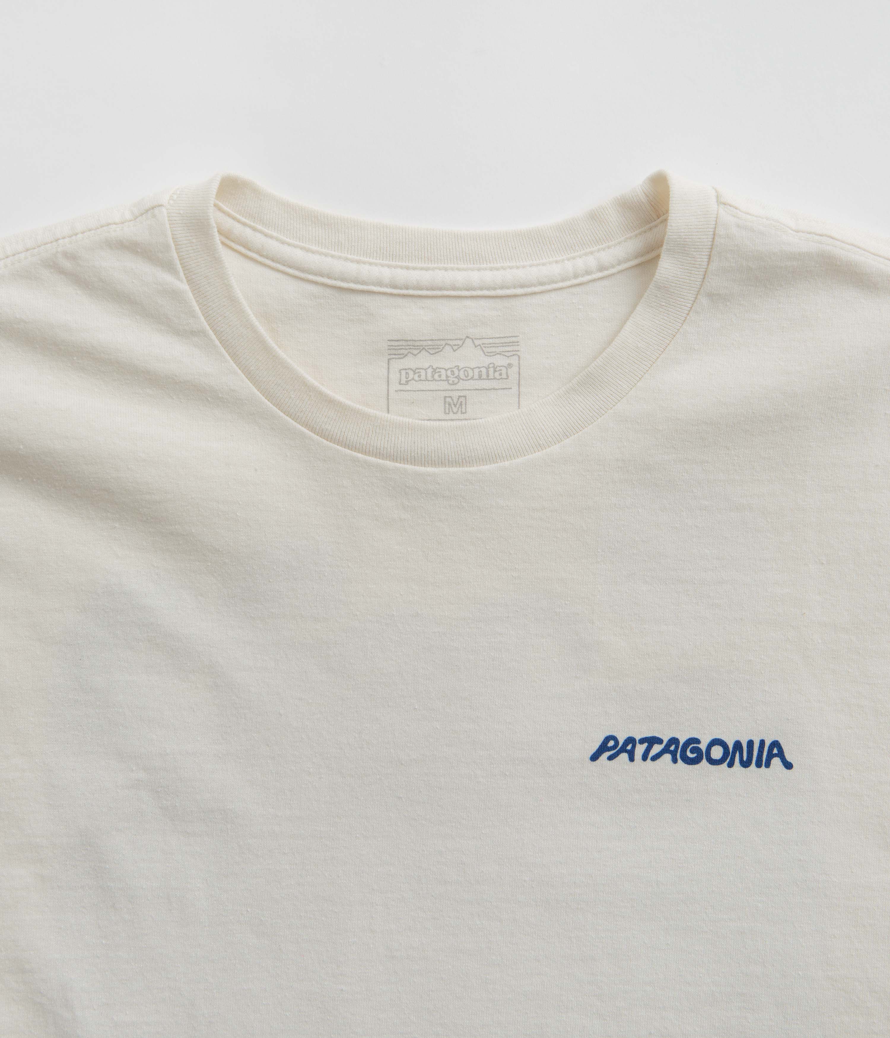 Patagonia Sunrise Rollers Responsibili-Tee T-Shirt - Birch White - Image 4