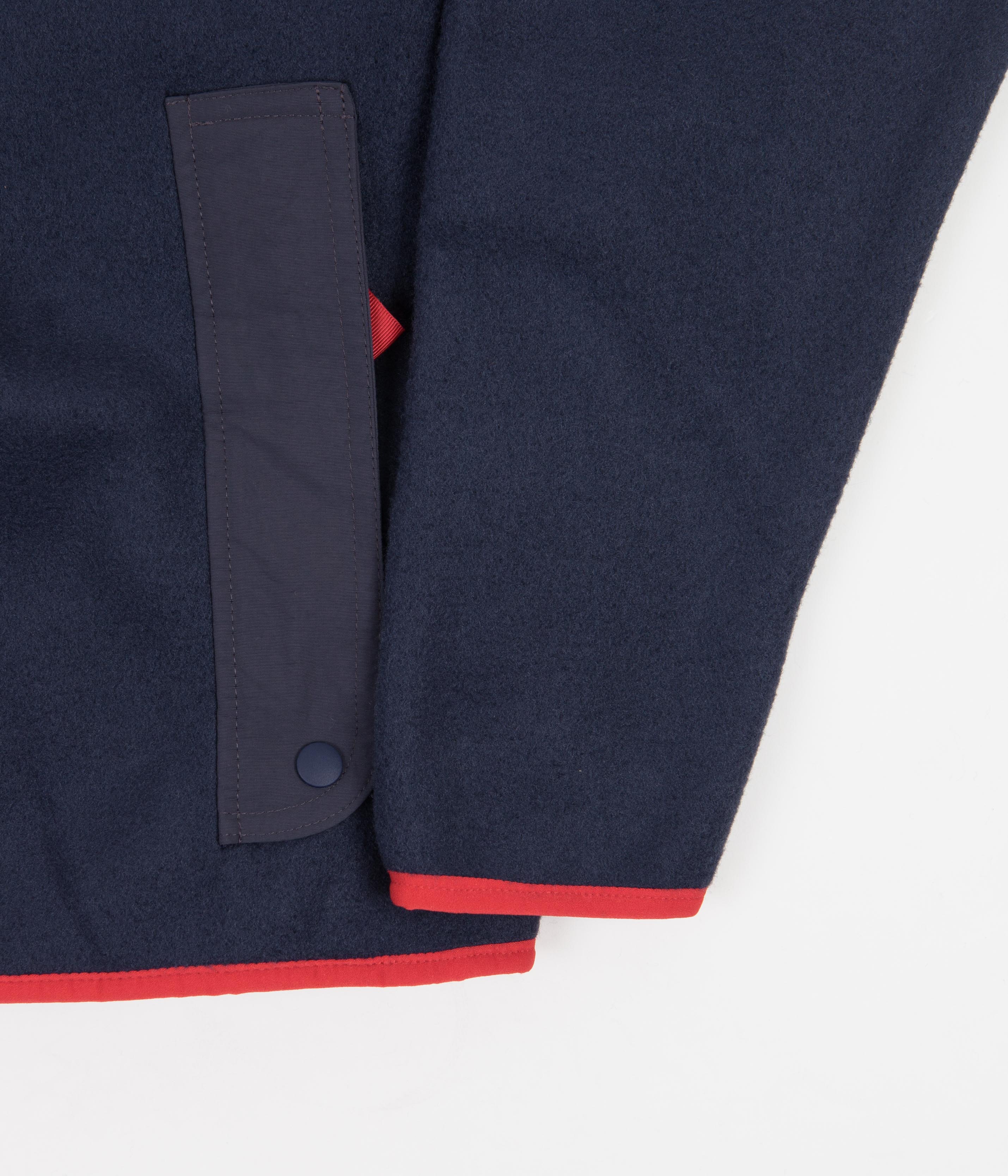 Patagonia Synchilla Fleece Anorak - New Navy / Smolder Blue - Image 2