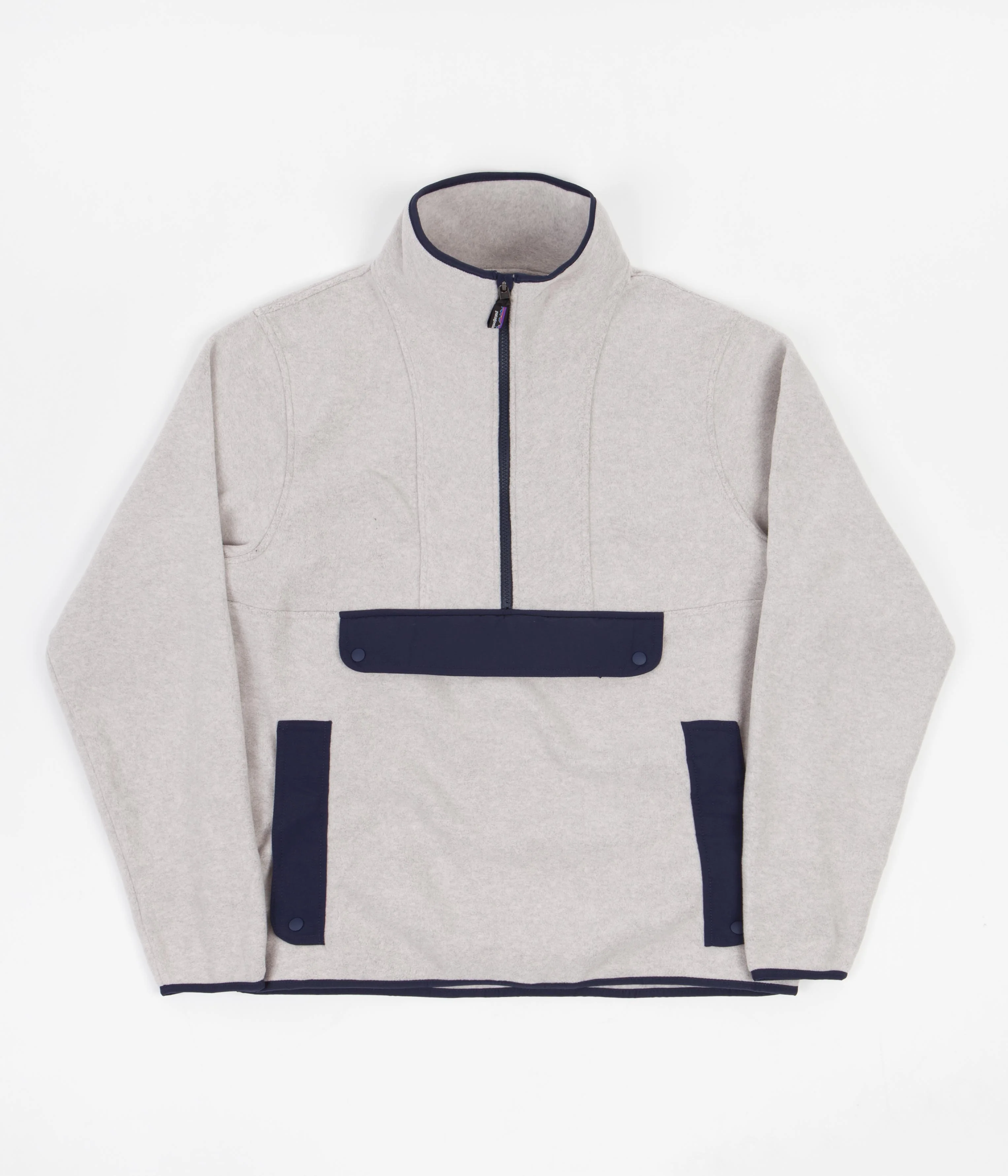 Patagonia Synchilla Fleece Anorak - Oatmeal Heather - Image 6