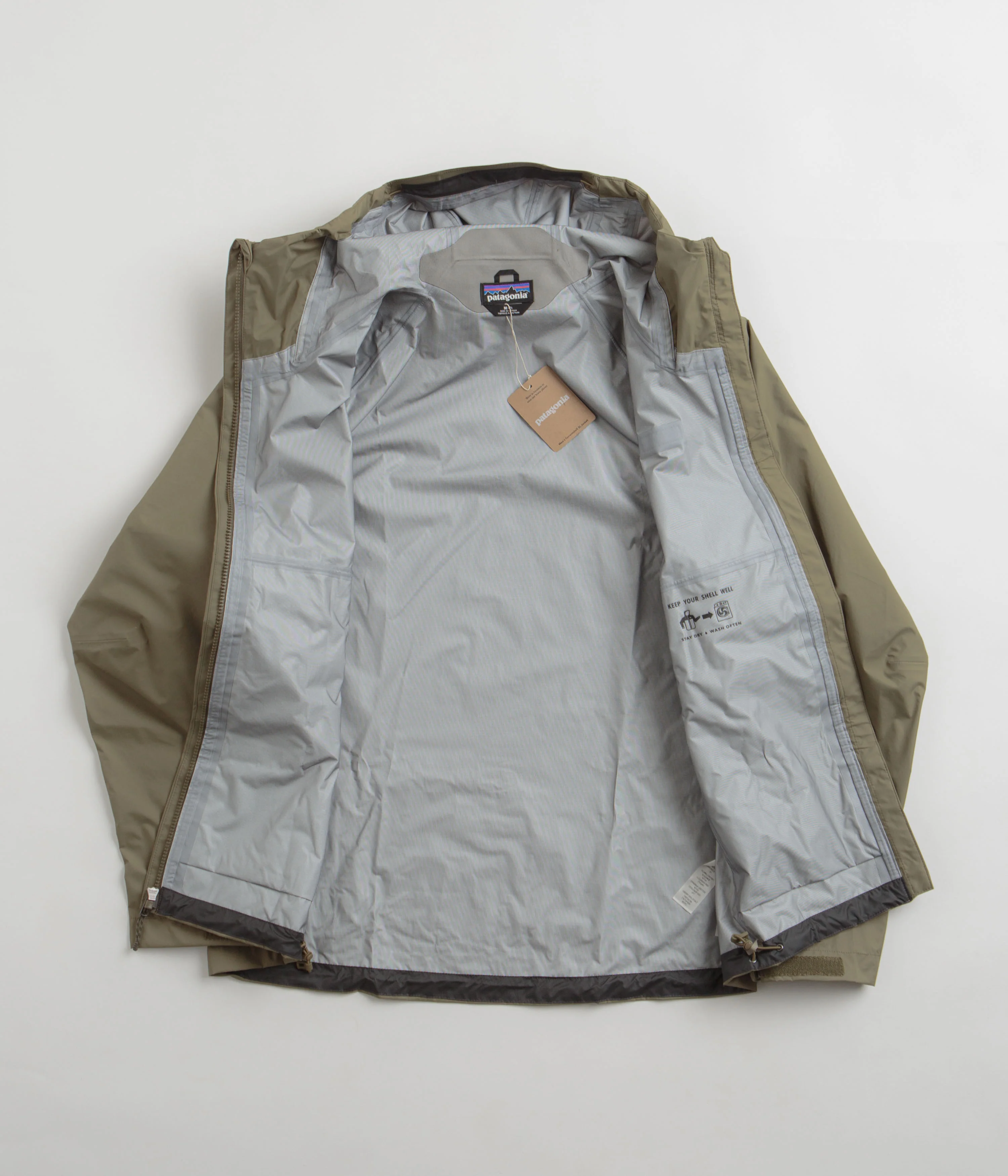 Patagonia Torrentshell 3L Jacket - Sage Khaki - Image 2