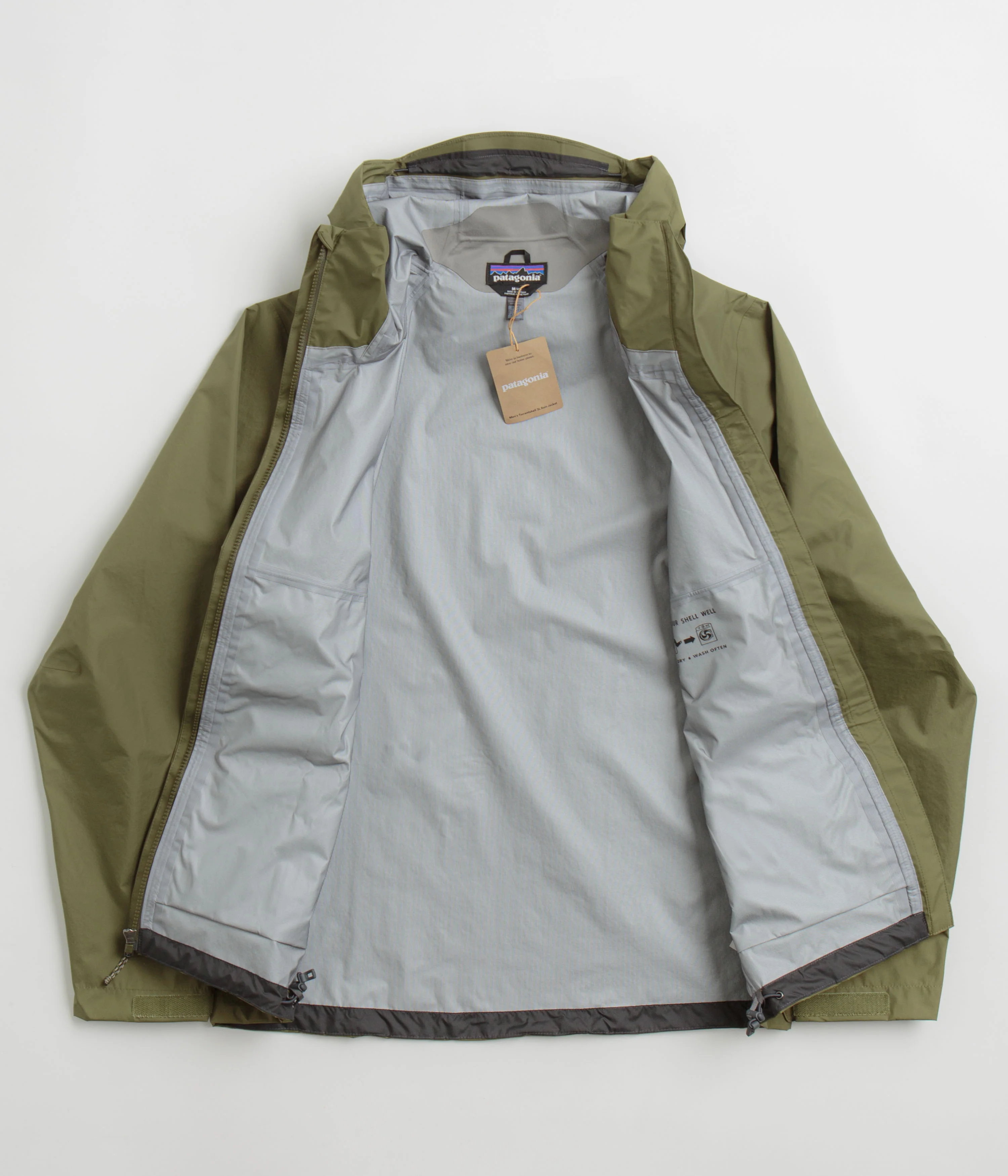 Patagonia Torrentshell 3L Jacket - Tent Green - Image 2