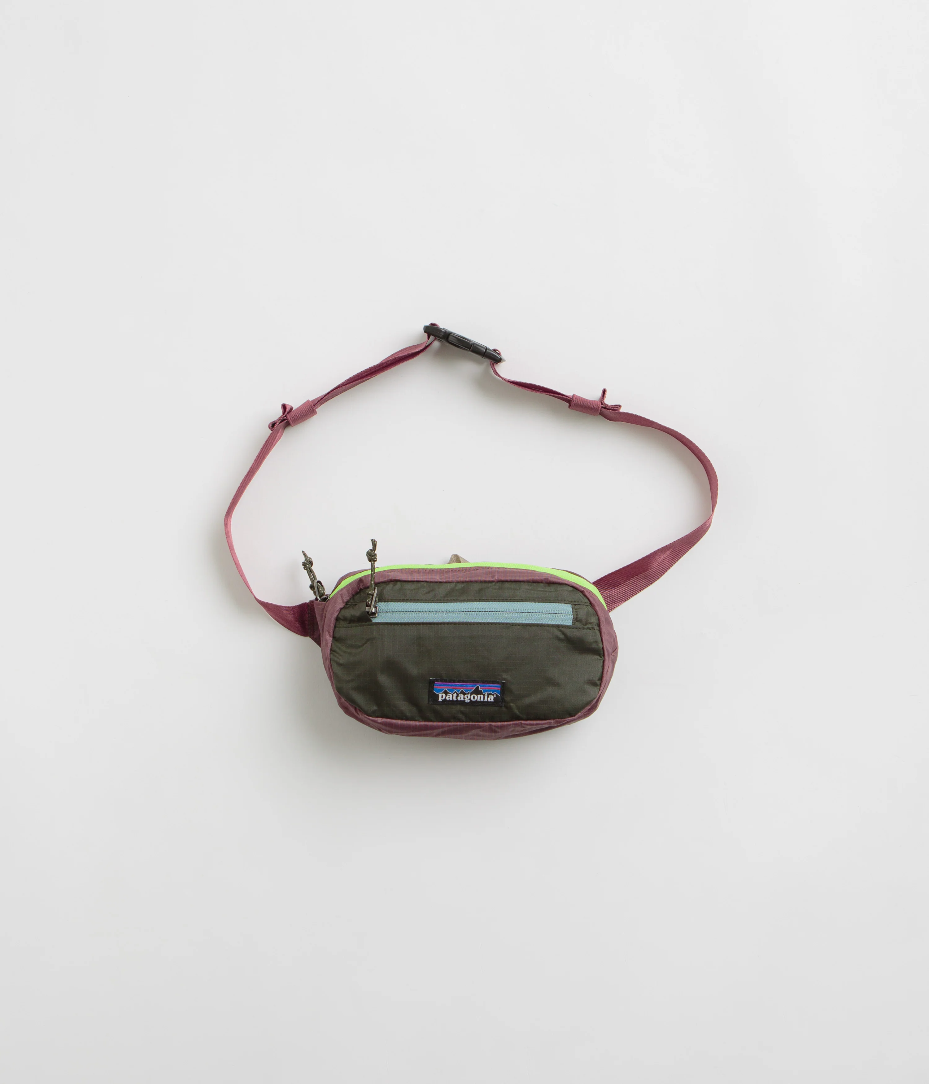 Patagonia Ultralight Black Hole Mini Hip Pack - Patchwork: Pine Needle Green