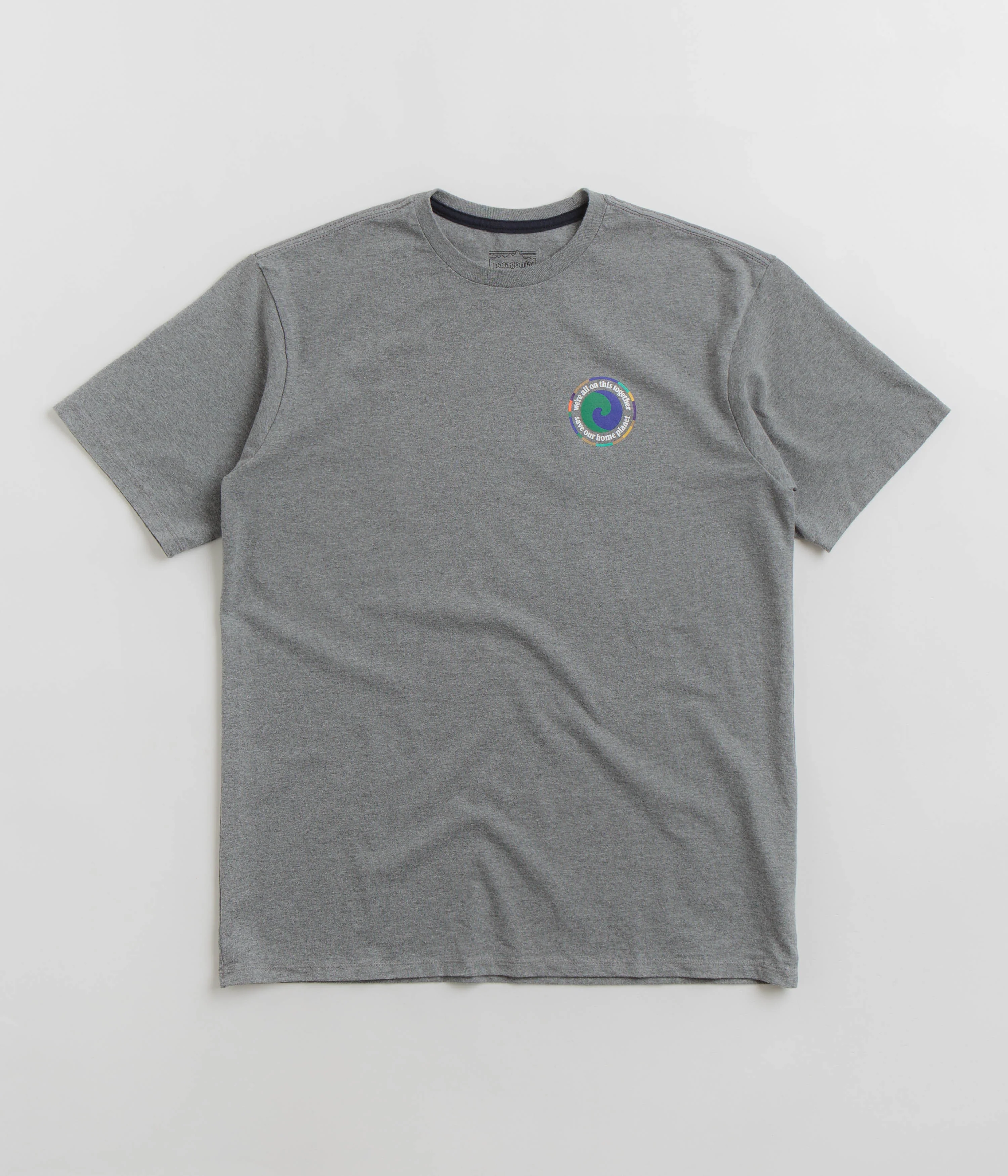 Patagonia Unity Fitz Responsibili-Tee T-Shirt - Gravel Heather - Image 2