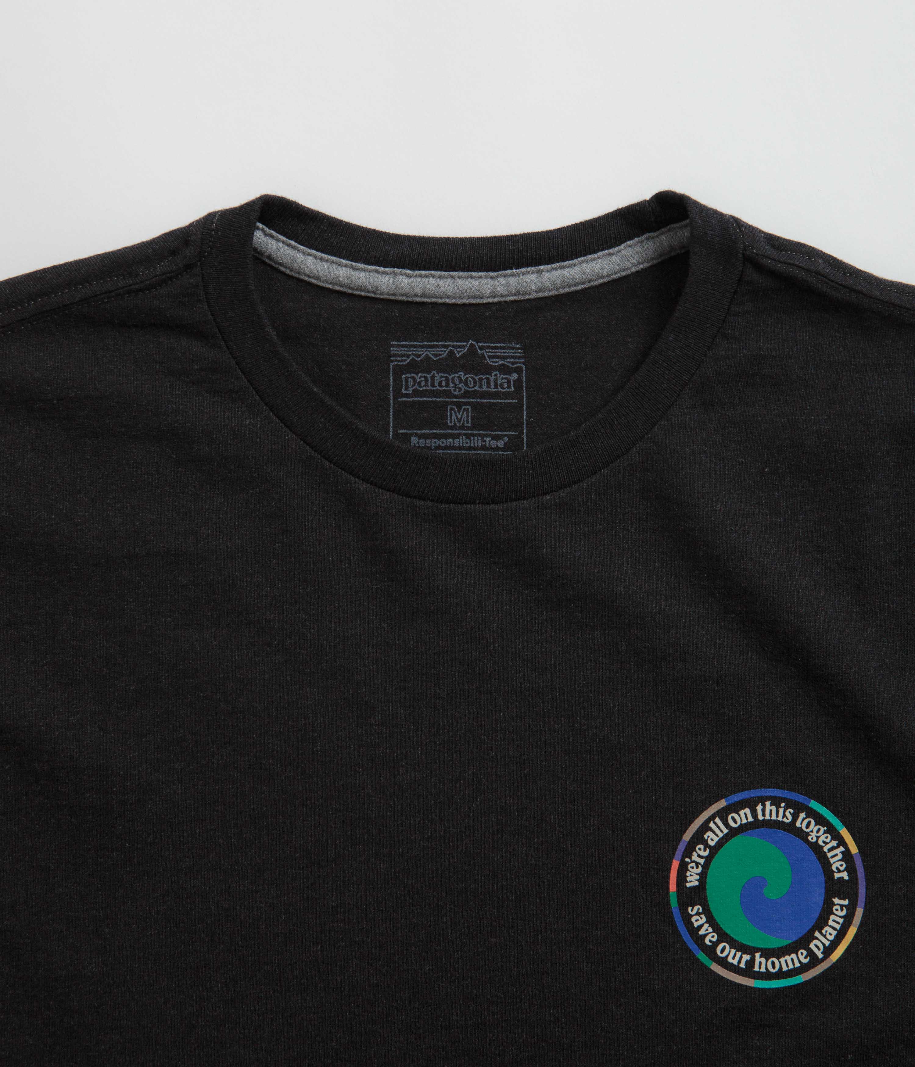 Patagonia Unity Fitz Responsibili-Tee T-Shirt - Ink Black - Image 4