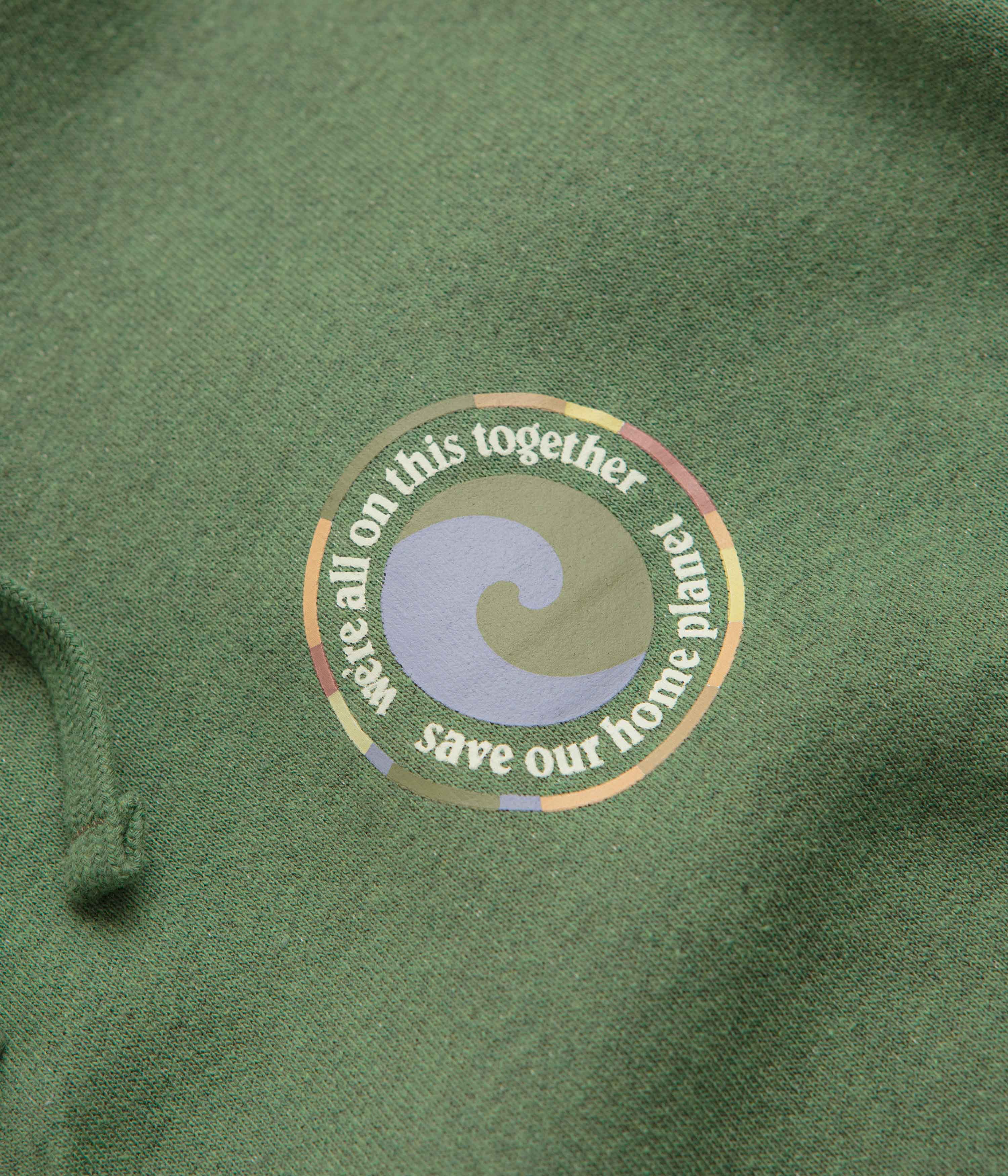 Patagonia Unity Fitz Uprisal Hoodie - Terrain Green - Image 5