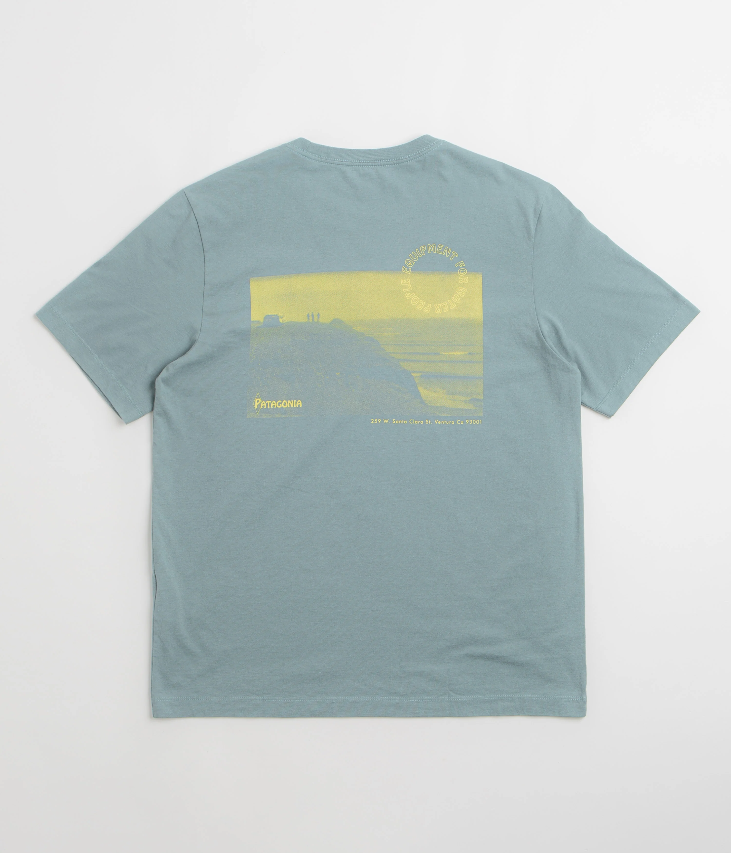 Patagonia Water People Spotter T-Shirt - Blue Sage - Image 2