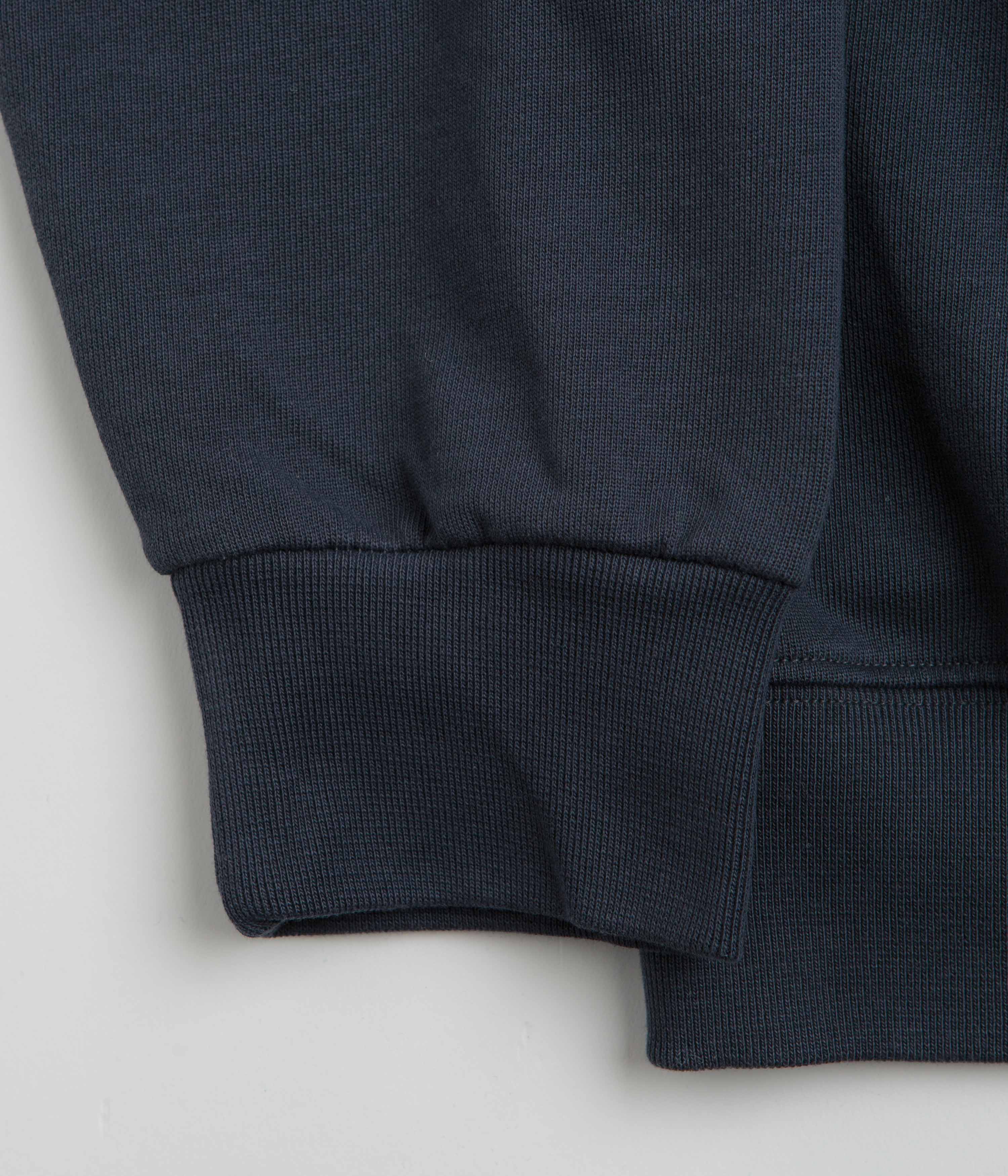 Patagonia Womens 95 Oval Logo Daily Hoodie - Smolder Blue: Moon Tripper - Image 6