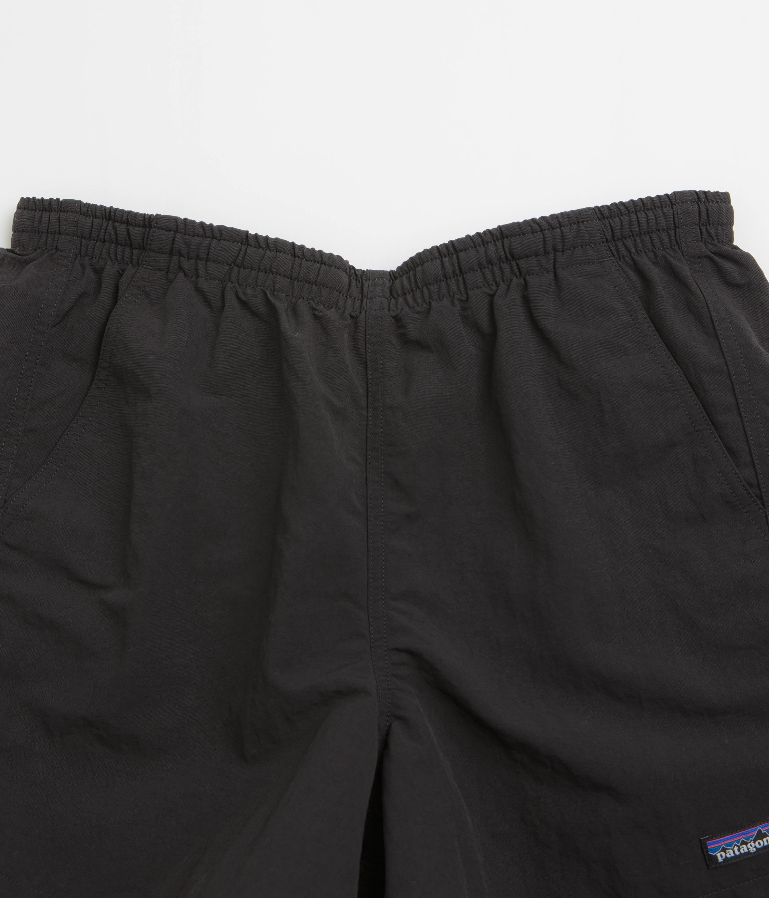 Patagonia Womens Baggies 5" Shorts - Black / Black - Image 4
