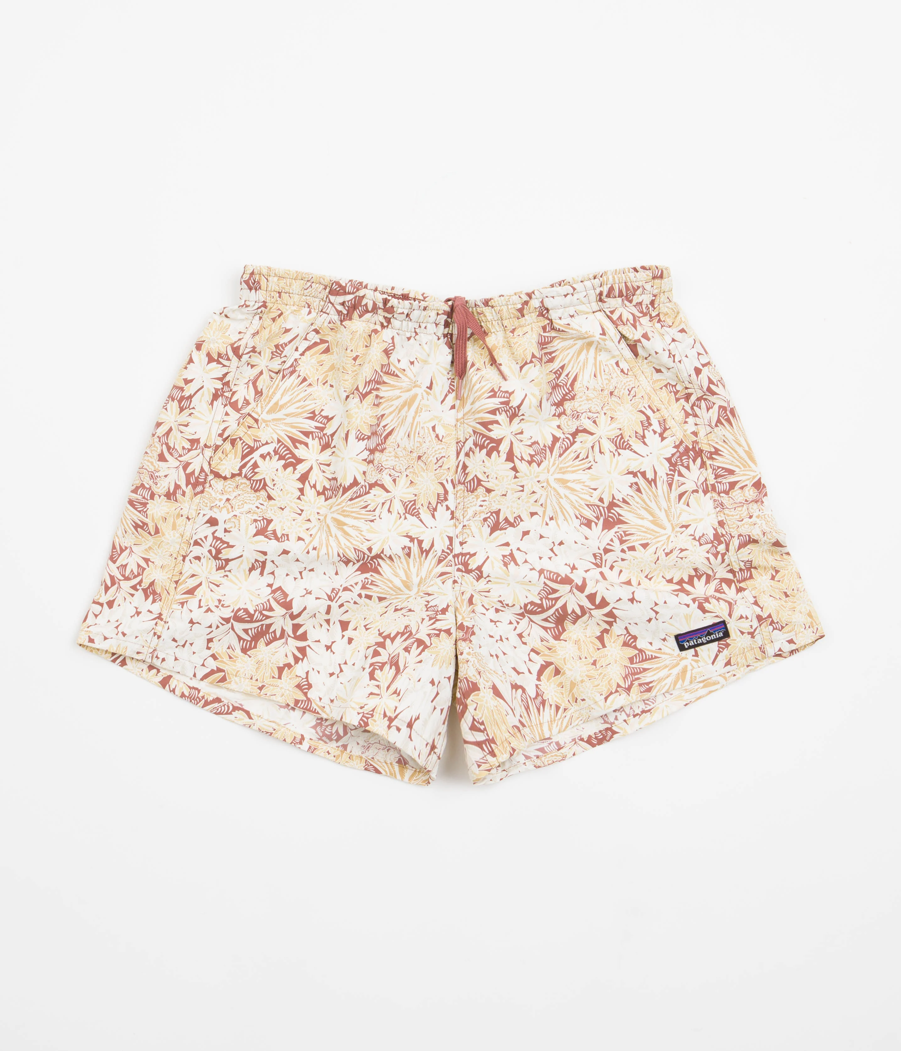 Patagonia Womens Baggies 5" Shorts - Canyon Hike Big: Rosehip