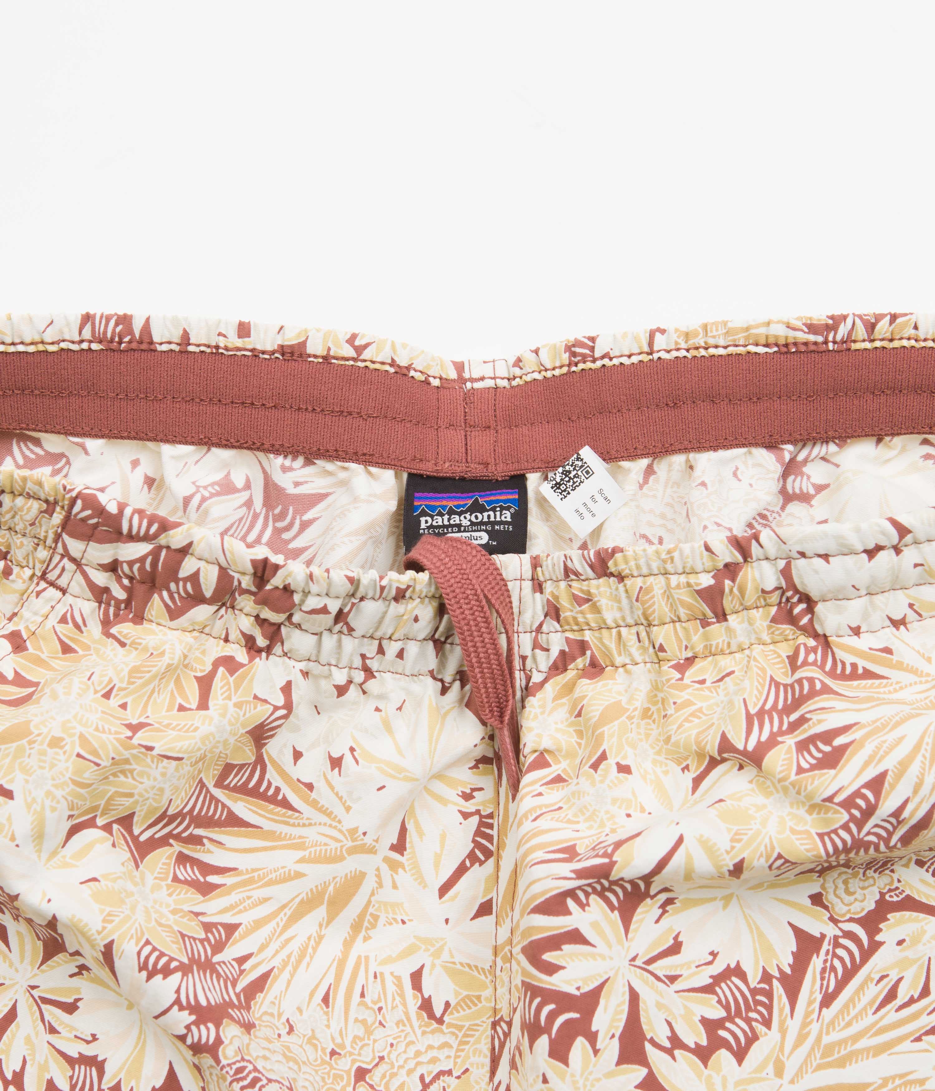 Patagonia Womens Baggies 5" Shorts - Canyon Hike Big: Rosehip - Image 5