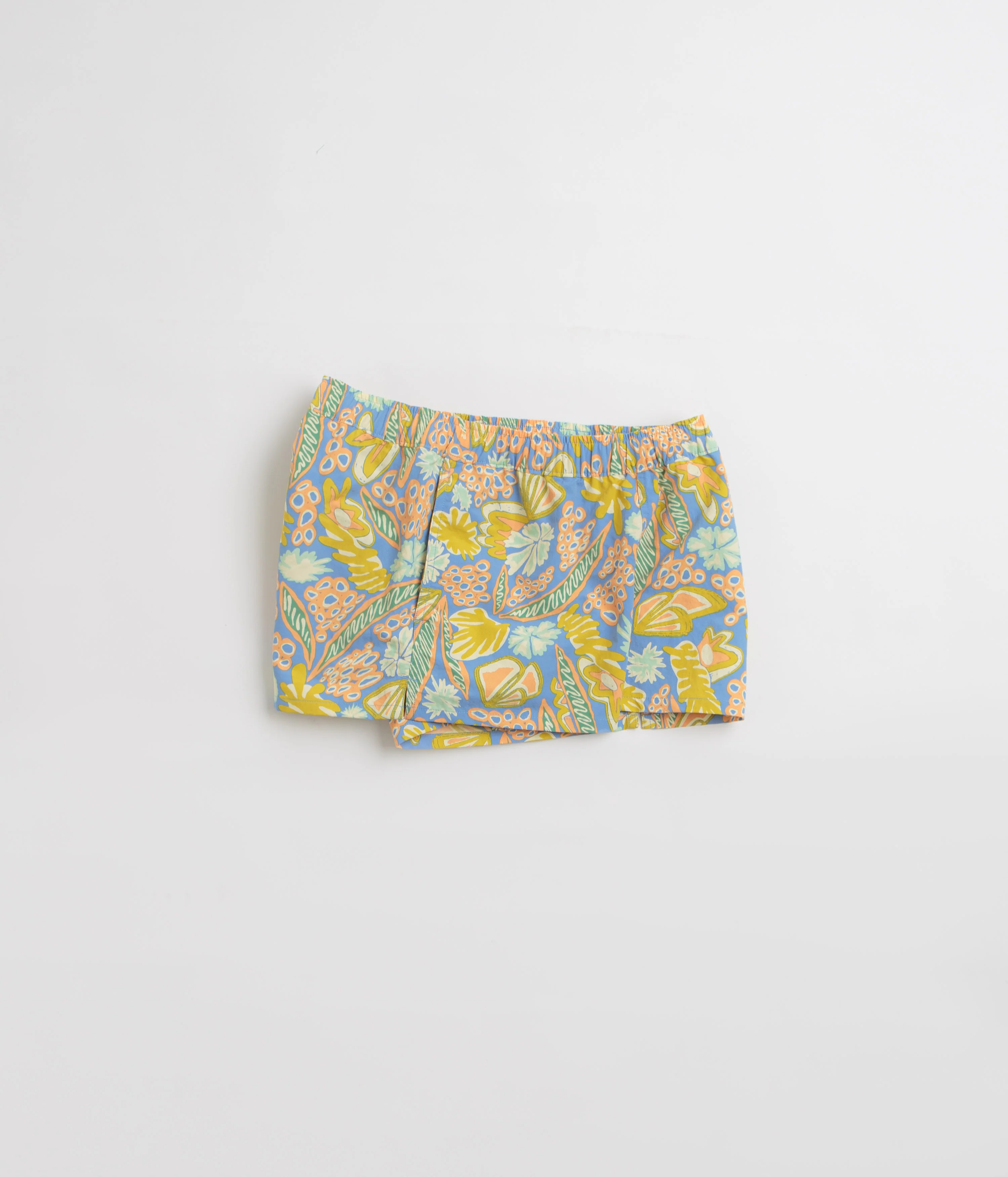 Patagonia Womens Barely Baggies 2.5" Shorts - Flourish: Abundant Blue - Image 3