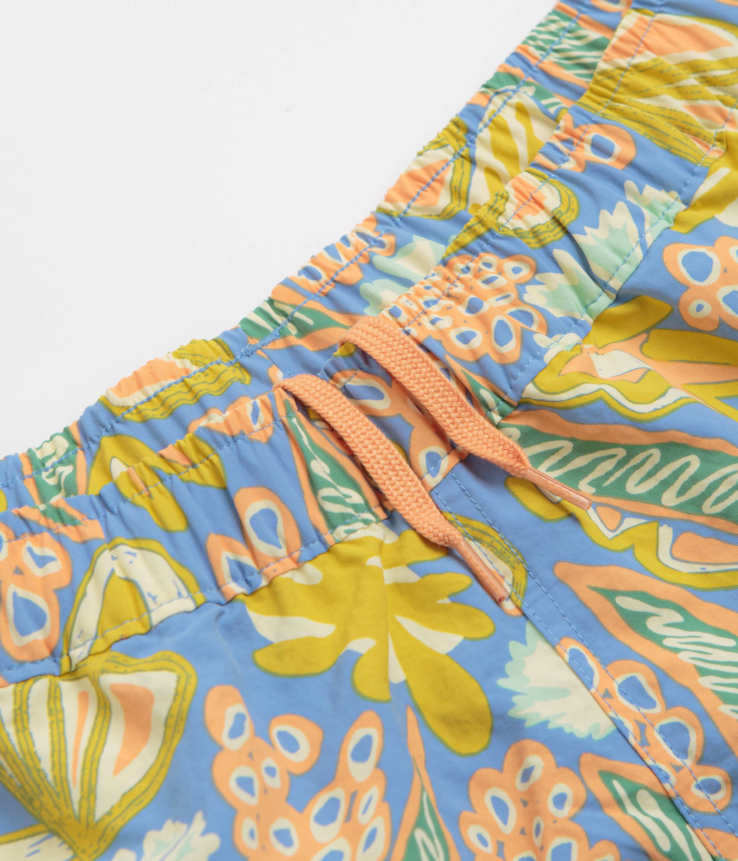 Patagonia Womens Barely Baggies 2.5" Shorts - Flourish: Abundant Blue - Image 5
