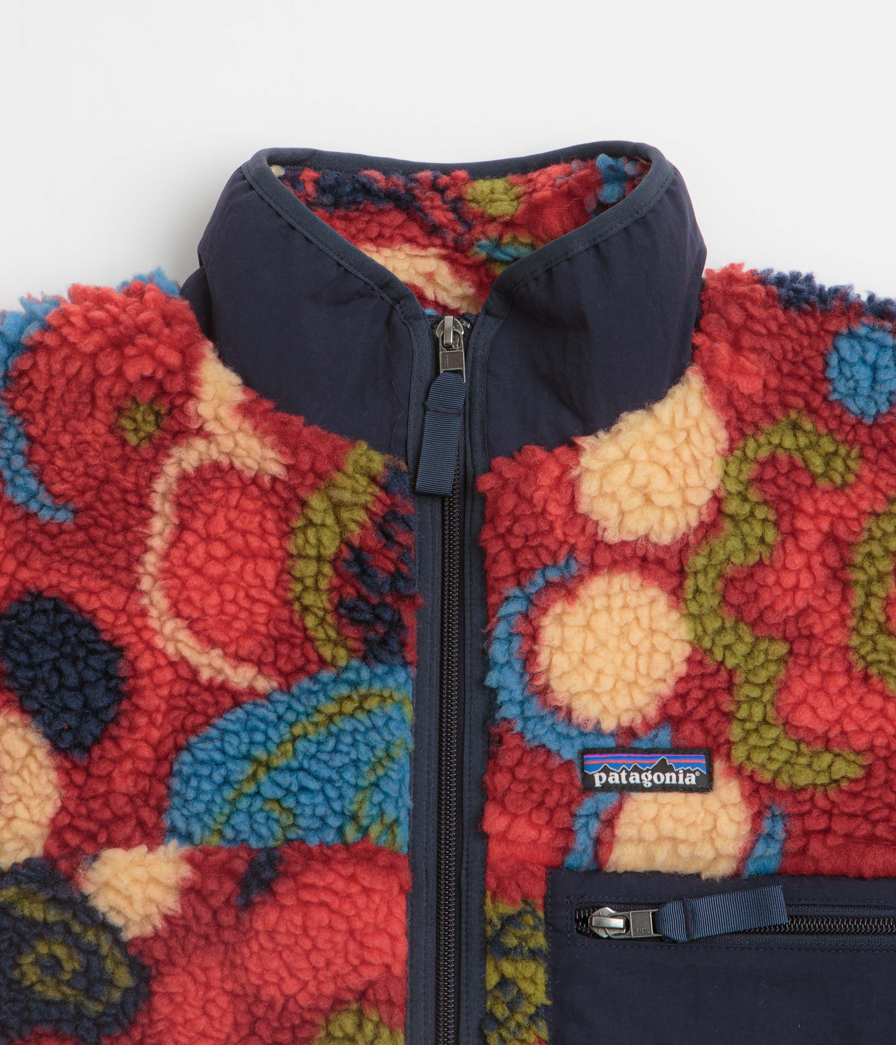 Patagonia Womens Classic Retro-X Jacket - River River: Amanita Red - Image 4