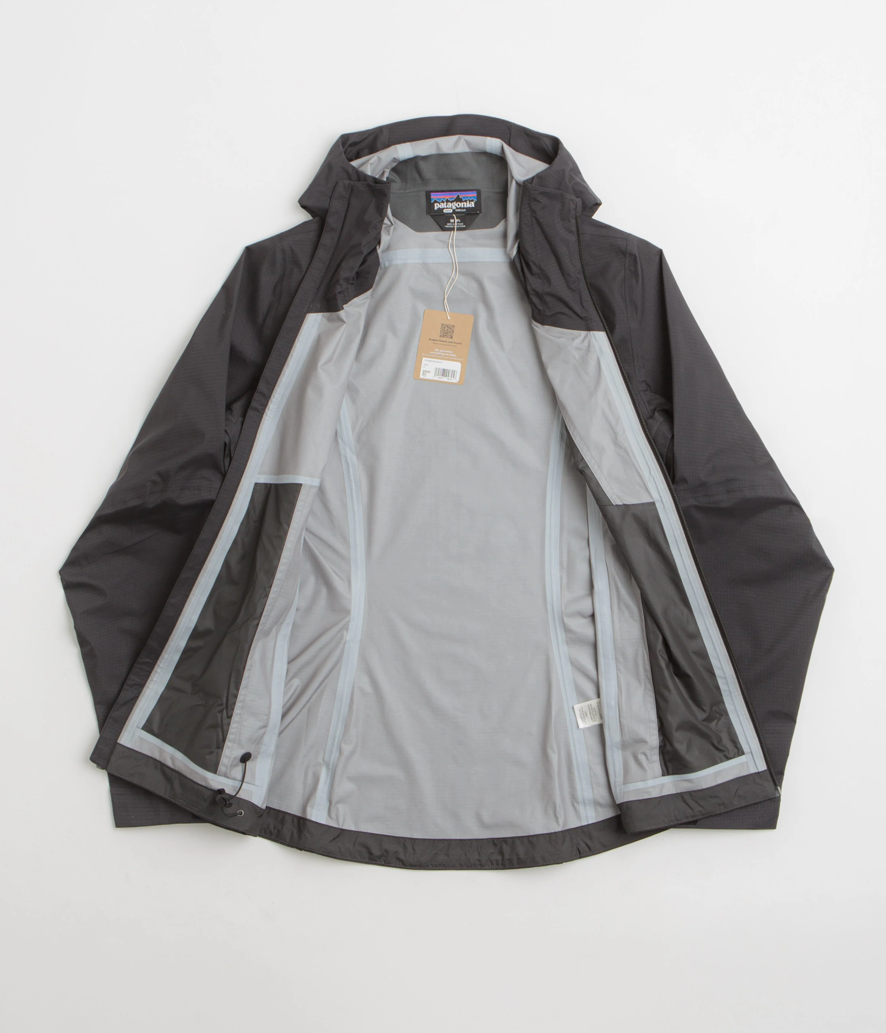 Patagonia Womens Granite Crest Rain Jacket - Black - Image 2