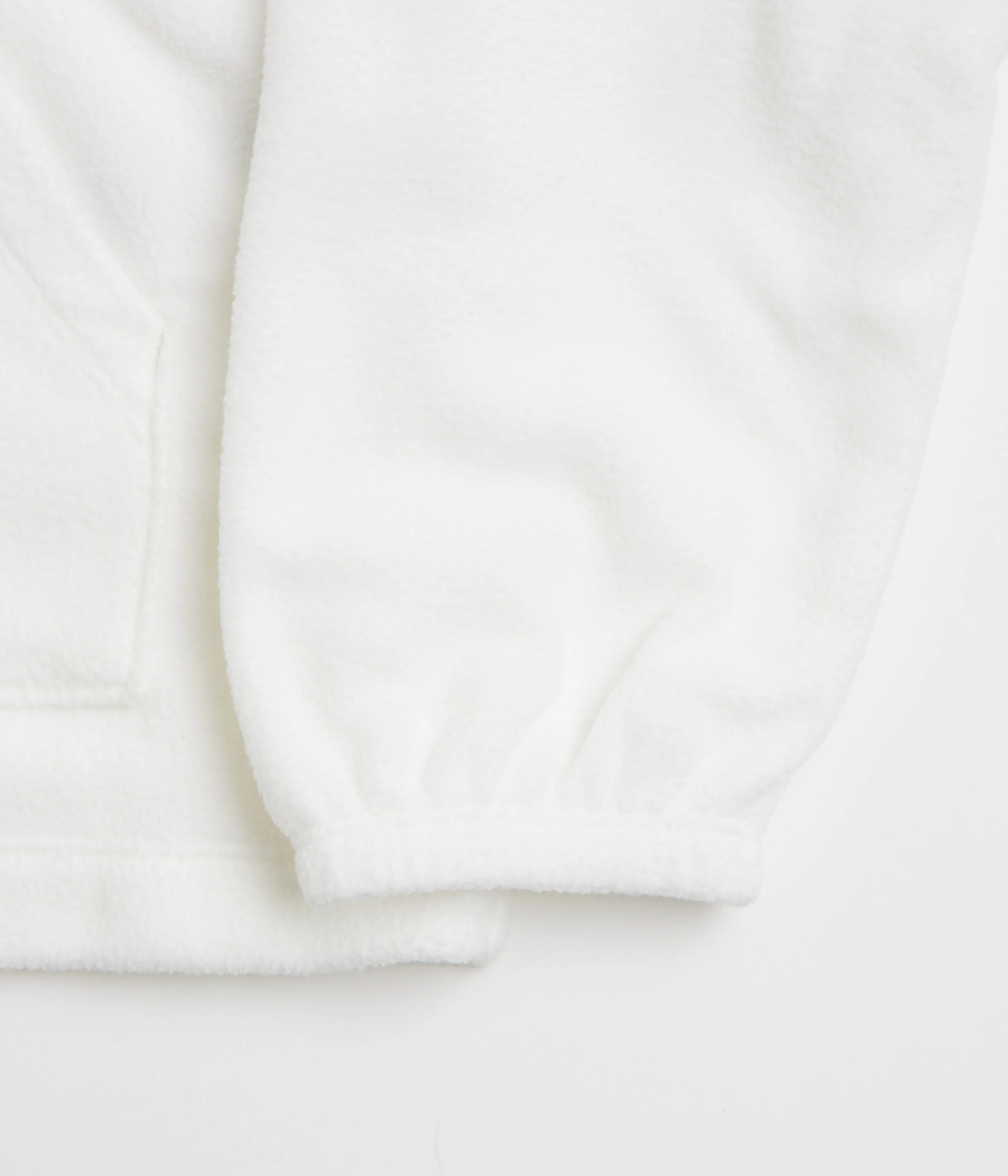 Patagonia Womens Micro D Hooded Fleece - Birch White - Image 6
