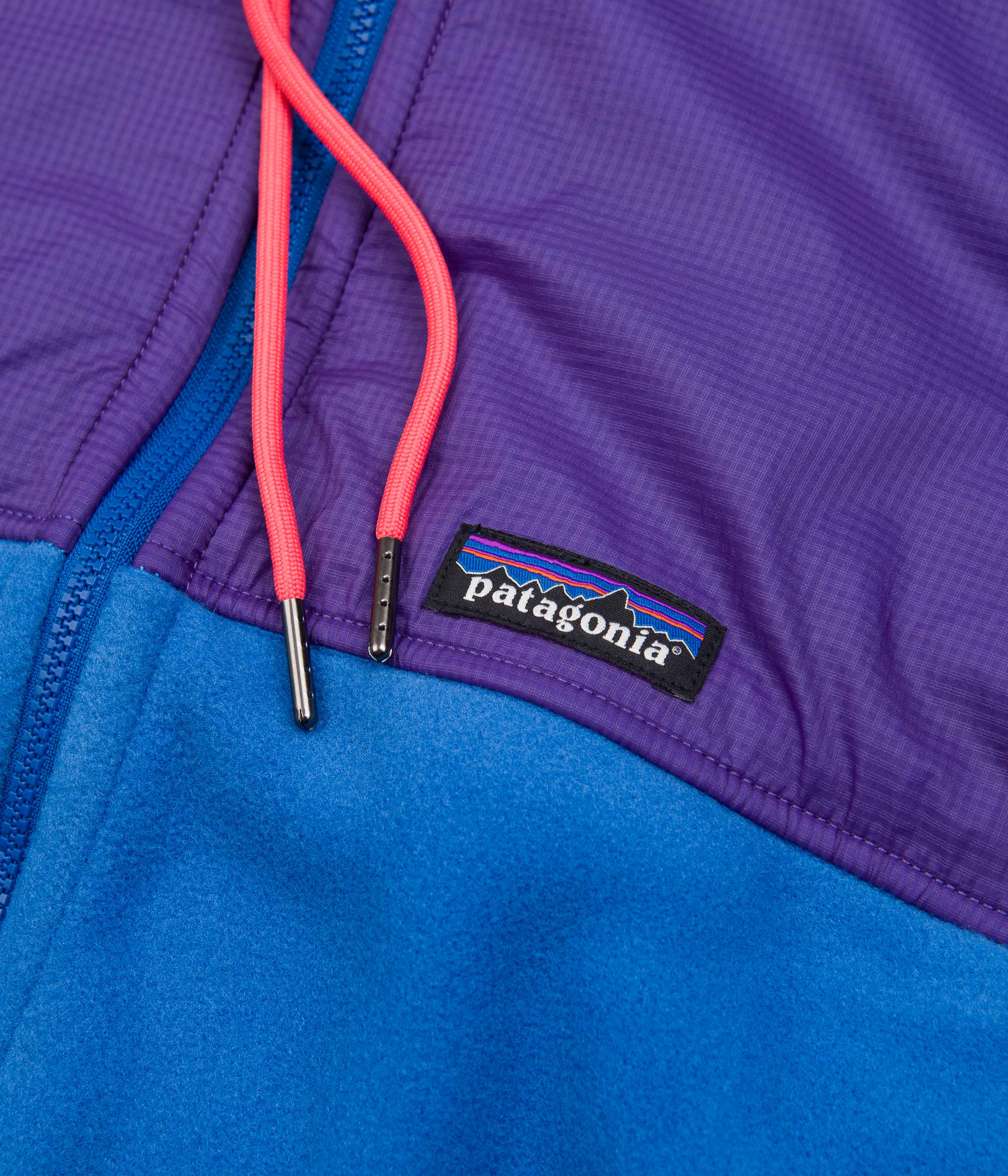 Patagonia Womens Microdini Hoodie - Bayou Blue - Image 3