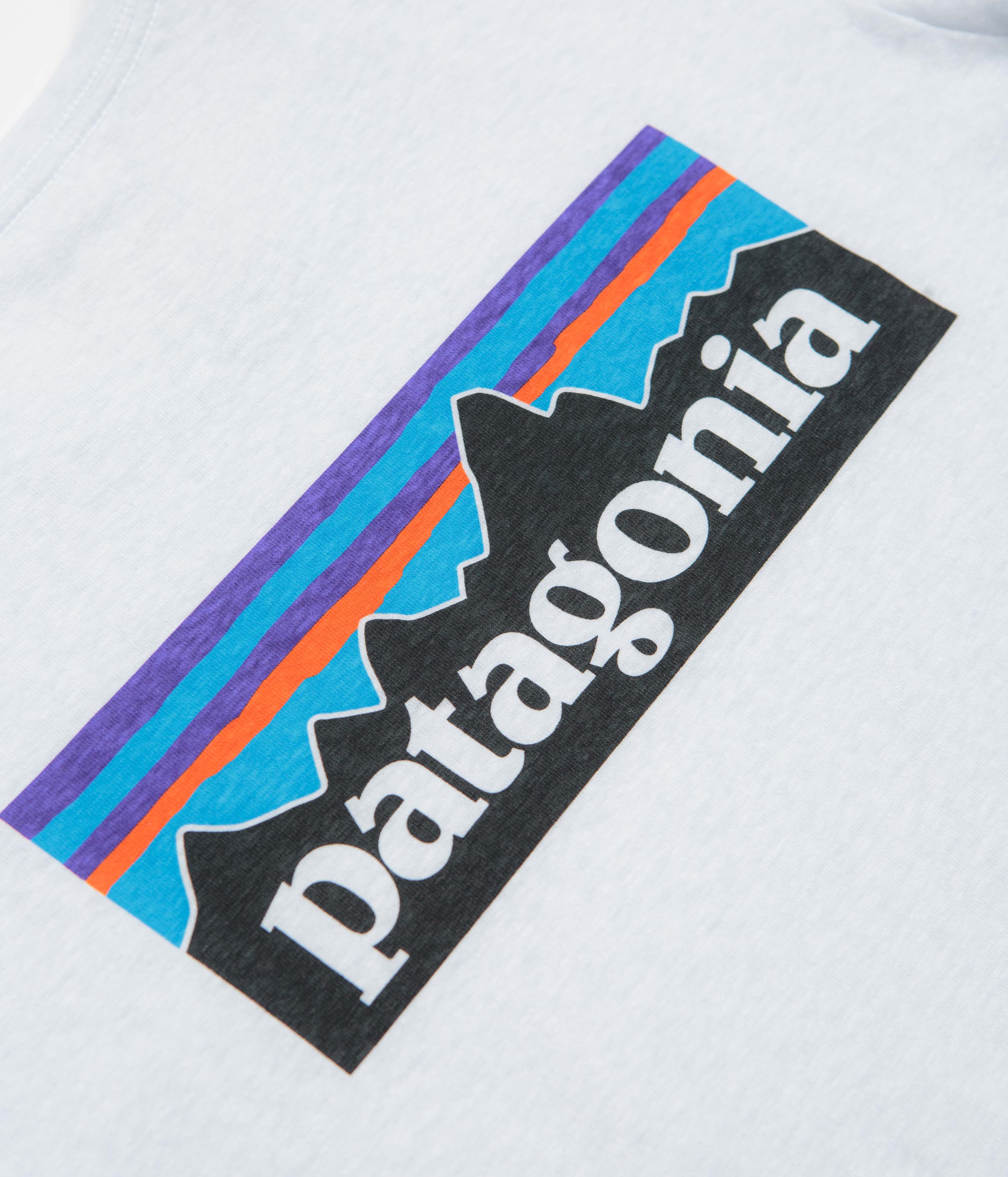 Patagonia Womens P-6 Logo Responsibili-Tee T-Shirt - White - Image 4