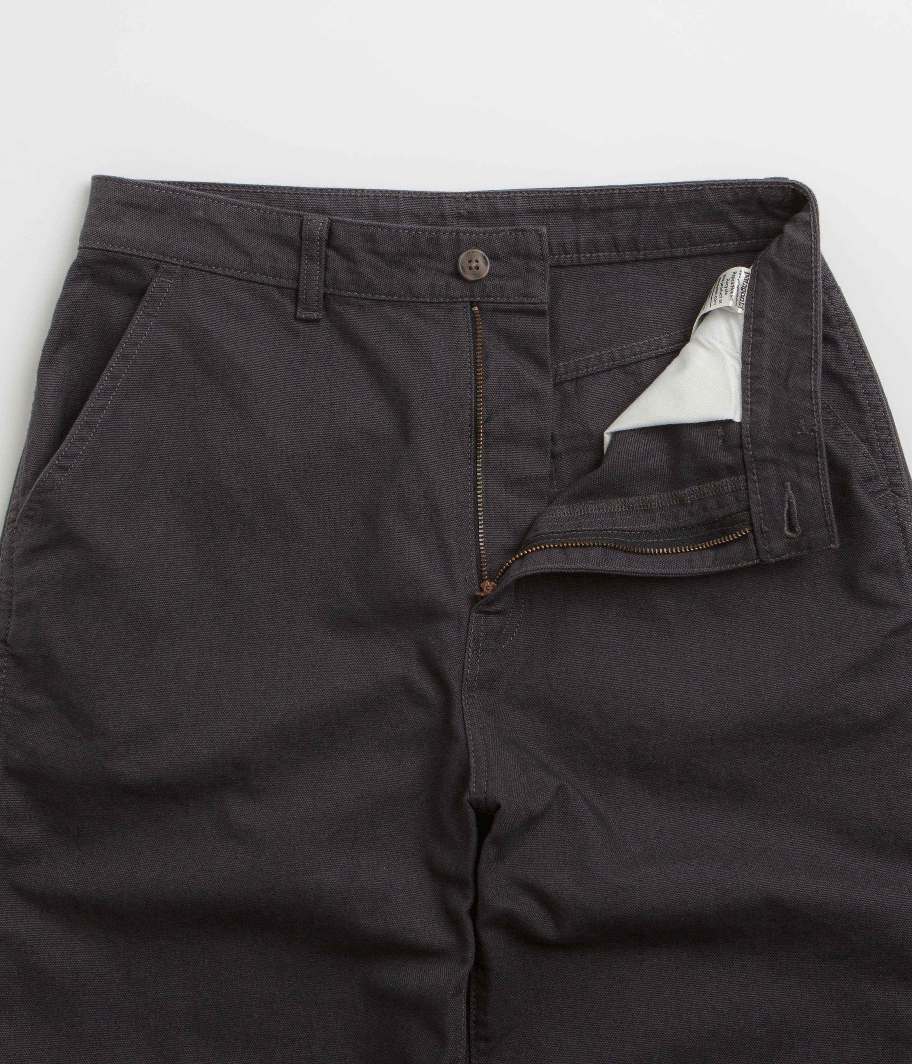 Patagonia Womens Point Reyes Canvas Wide Leg Pants - Ink Black - Image 5