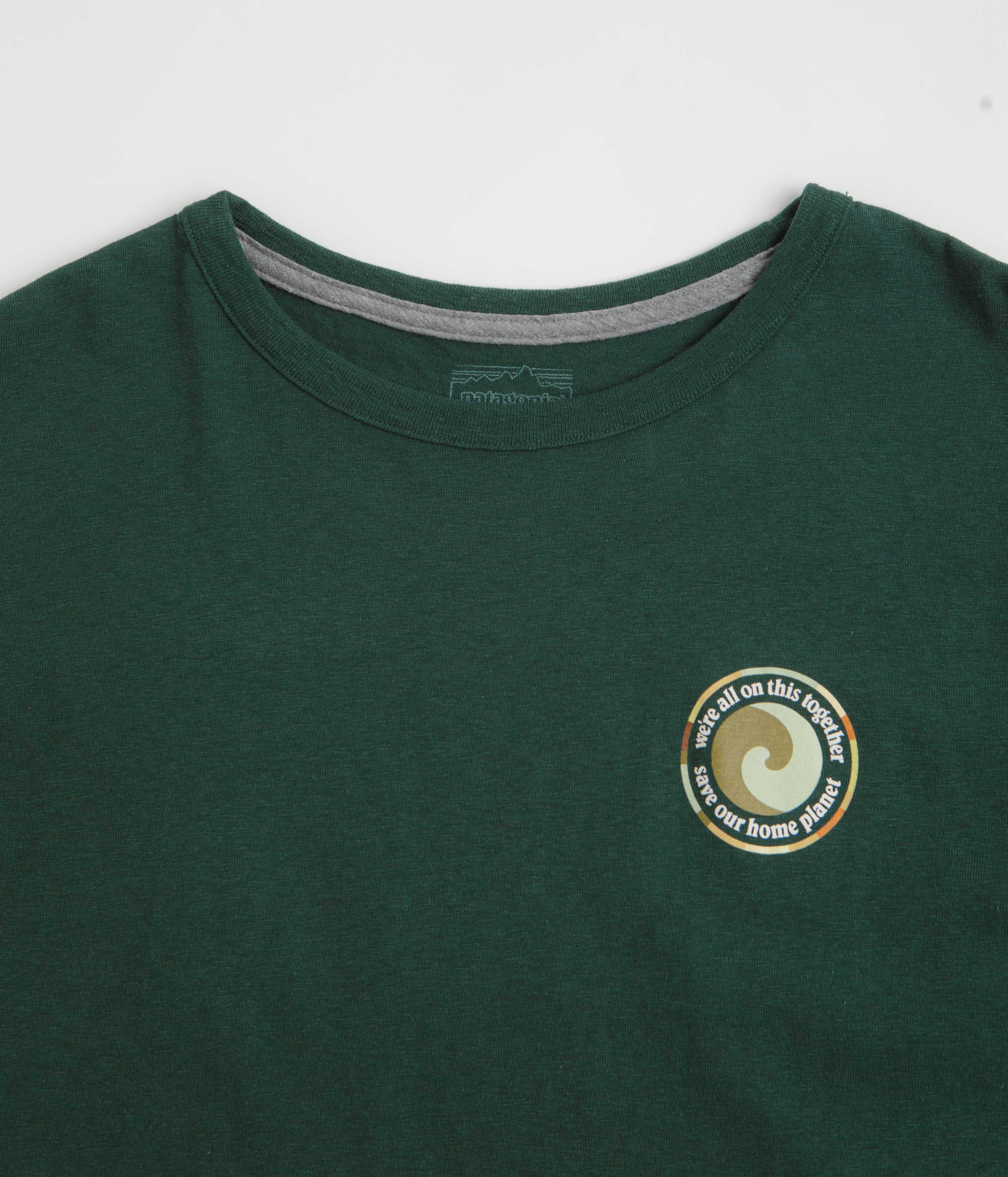Patagonia Womens Unity Fitz Easy Cut Responsibili-Tee T-Shirt - Cascade Green - Image 4