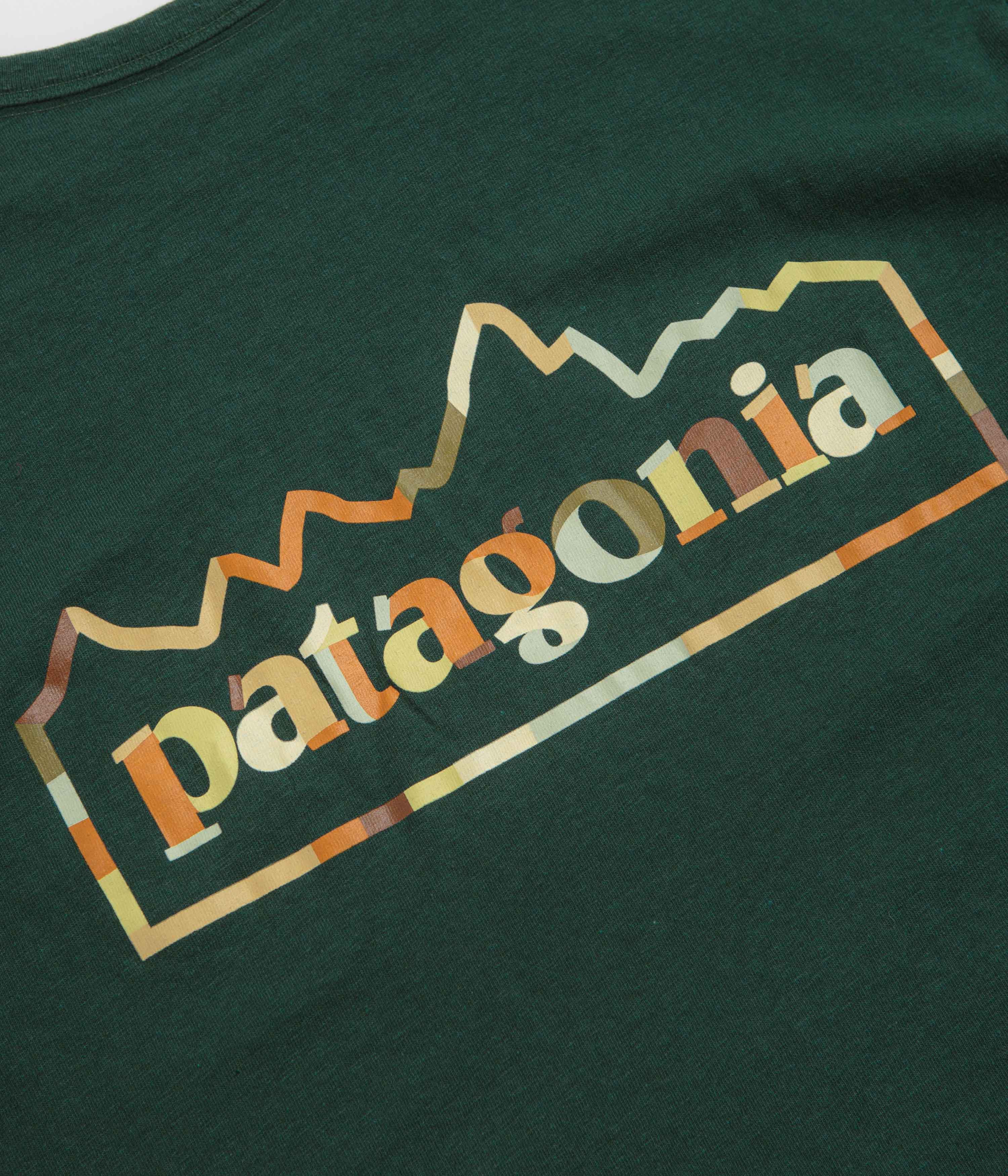 Patagonia Womens Unity Fitz Easy Cut Responsibili-Tee T-Shirt - Cascade Green - Image 5