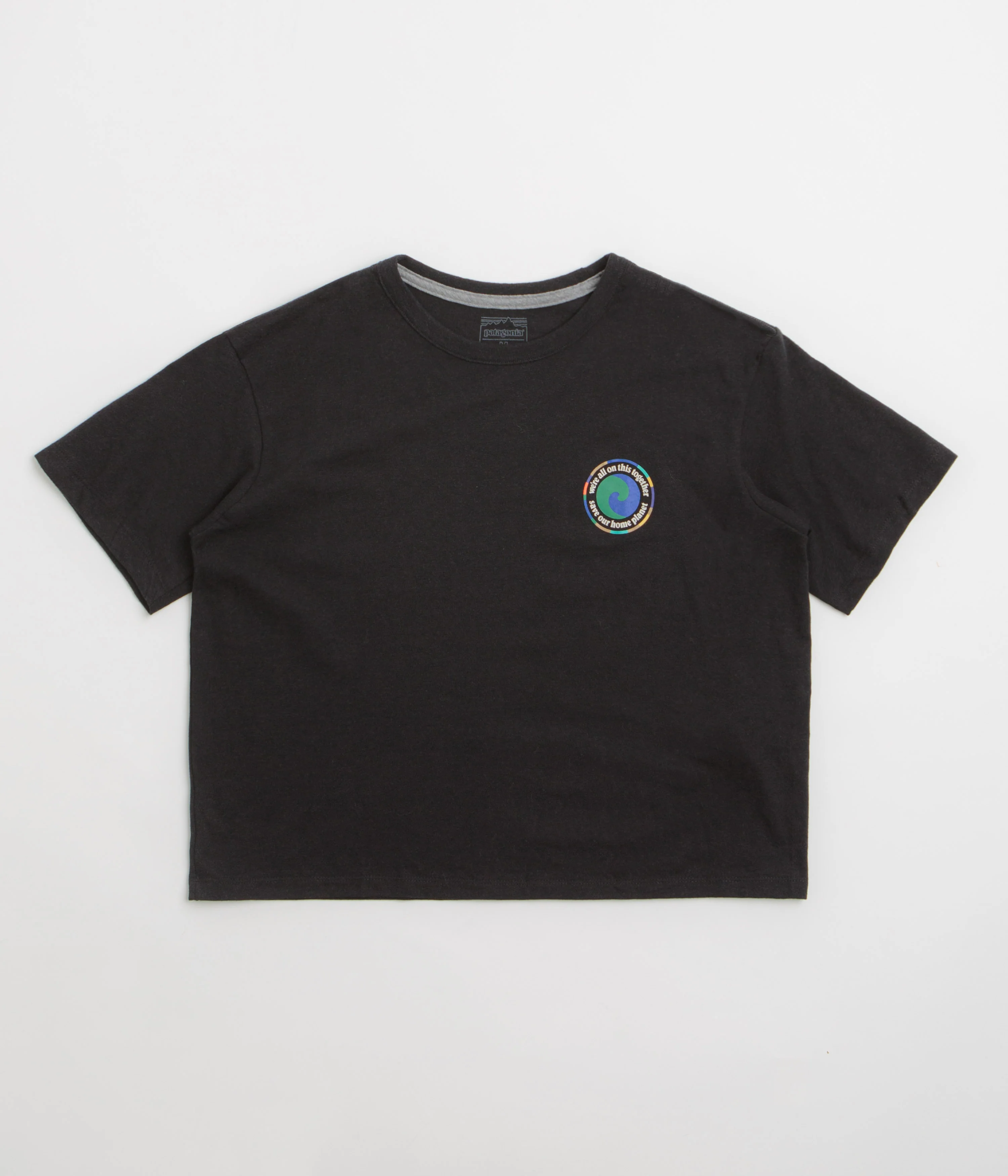 Patagonia Womens Unity Fitz Easy Cut Responsibili-Tee T-Shirt - Ink Black