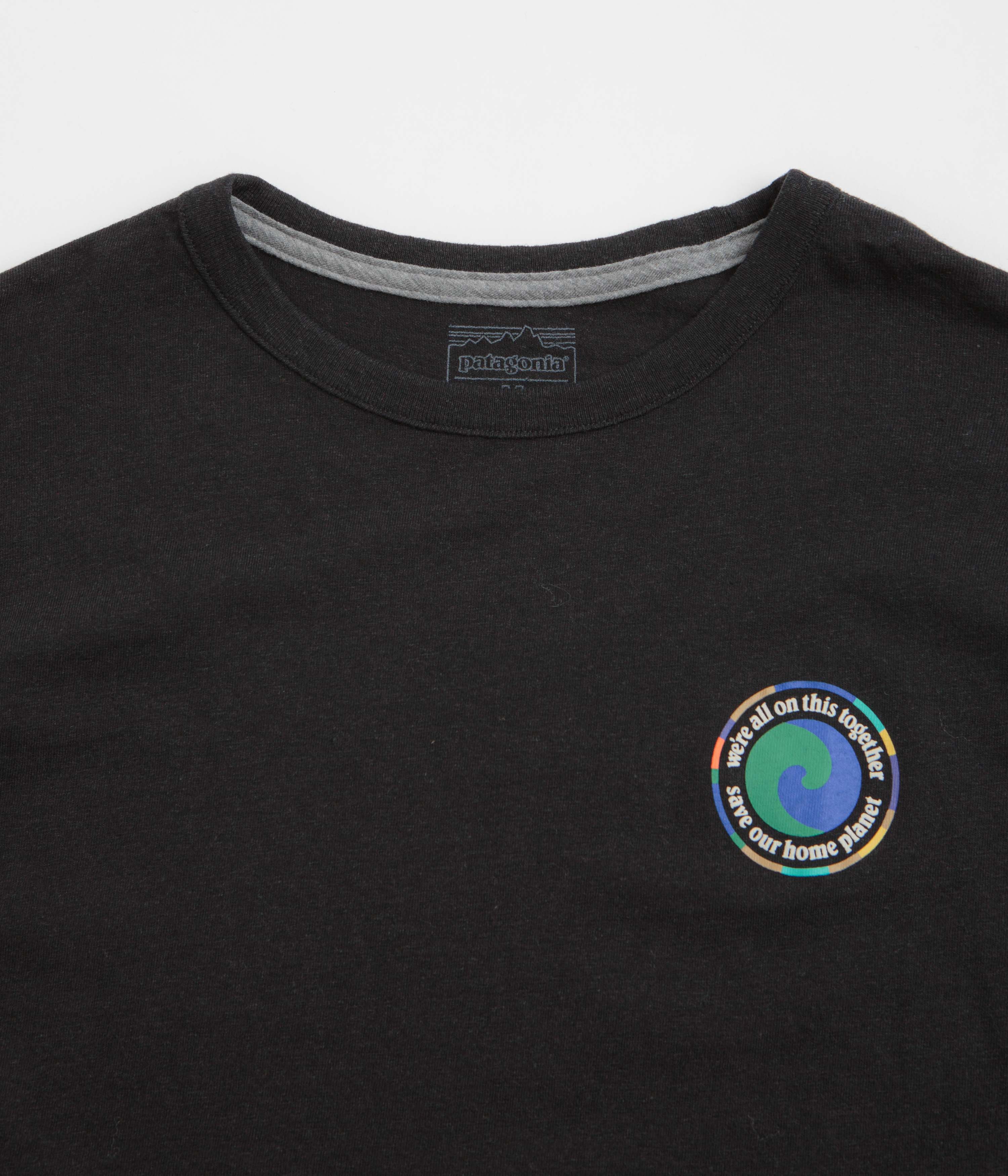 Patagonia Womens Unity Fitz Easy Cut Responsibili-Tee T-Shirt - Ink Black - Image 4