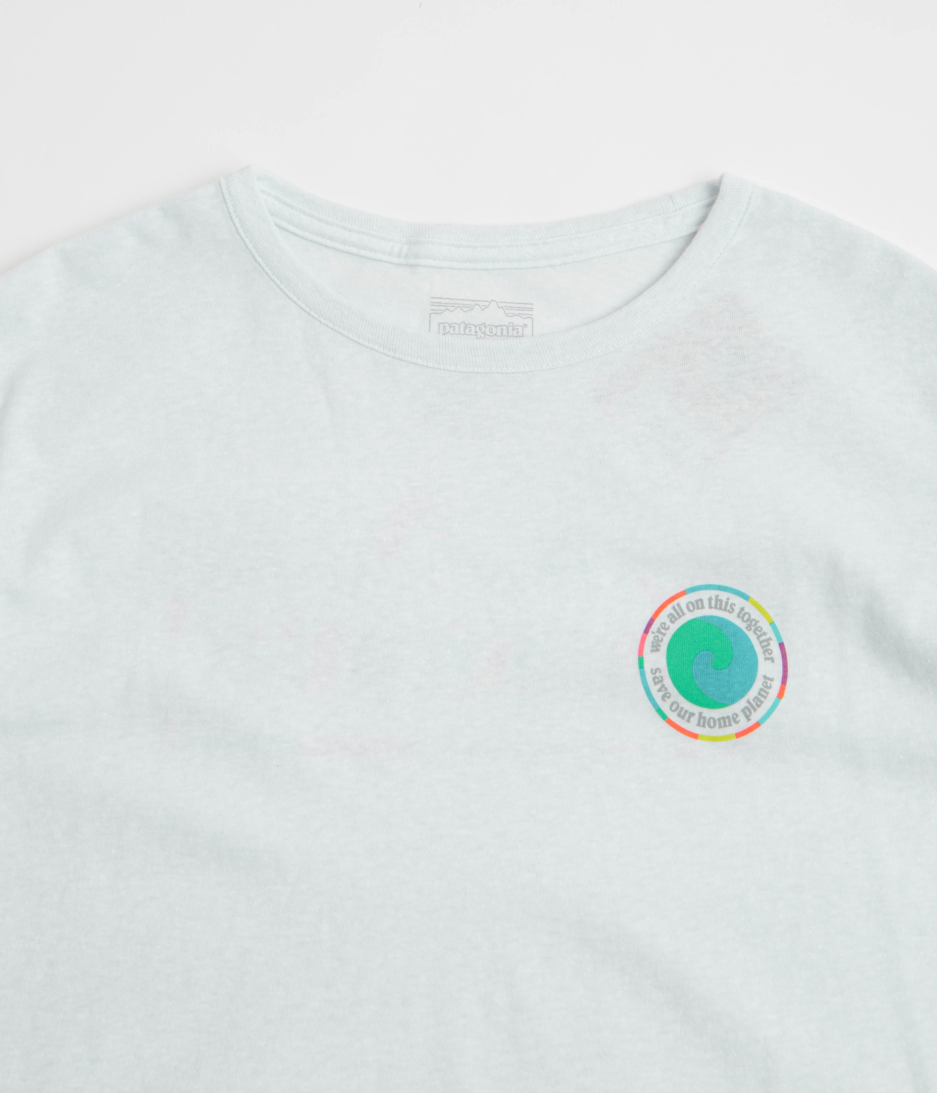 Patagonia Womens Unity Fitz Easy Cut Responsibili-Tee T-Shirt - White - Image 4