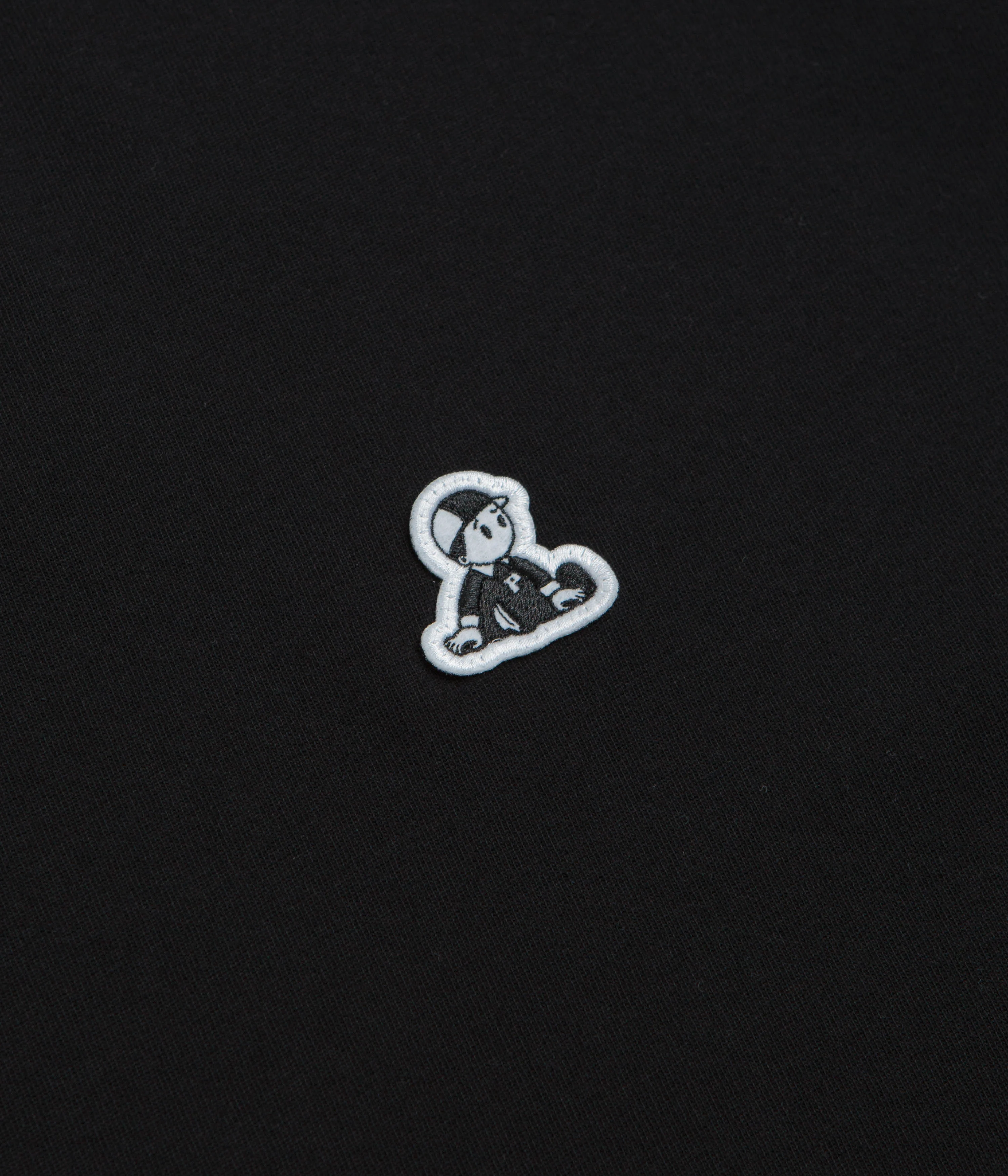 Pawa Speed Sports Boy Patch T-Shirt - Black - Image 3