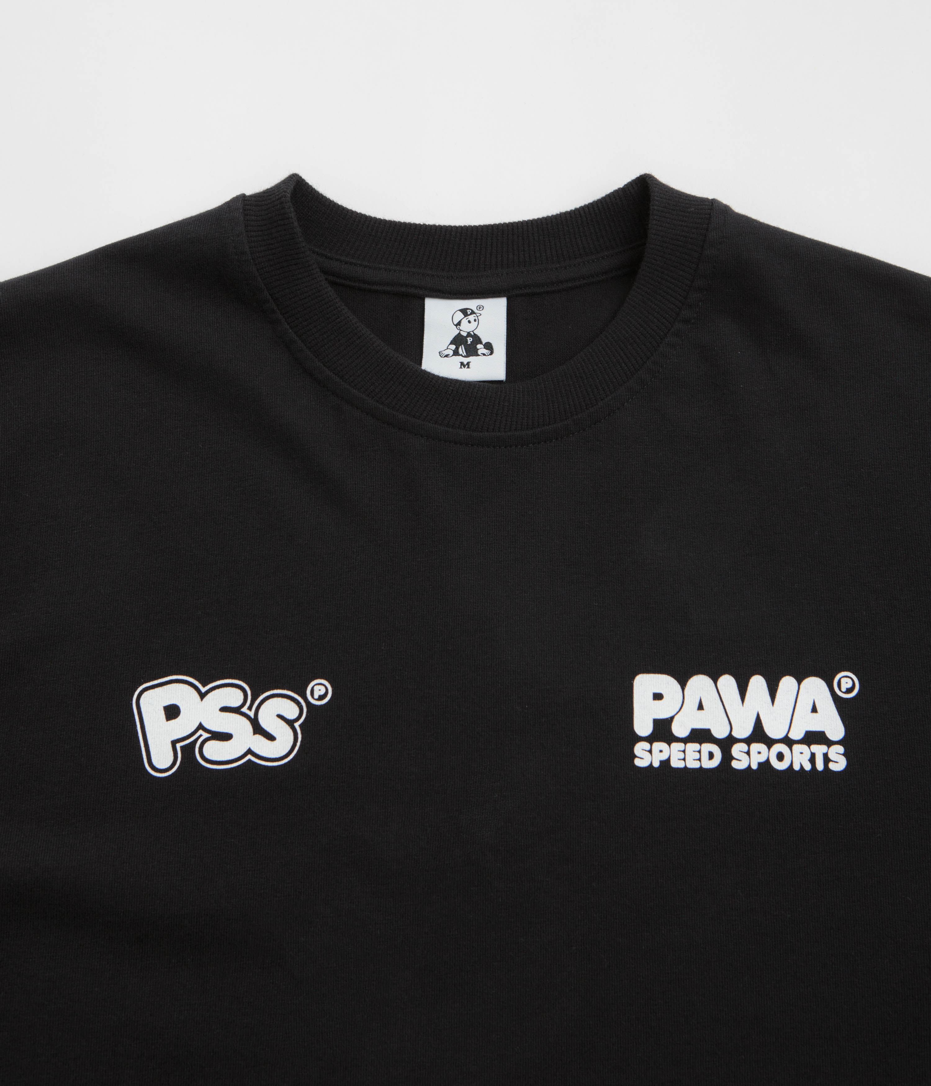 Pawa Speed Sports Burnout T-Shirt - Black - Image 4