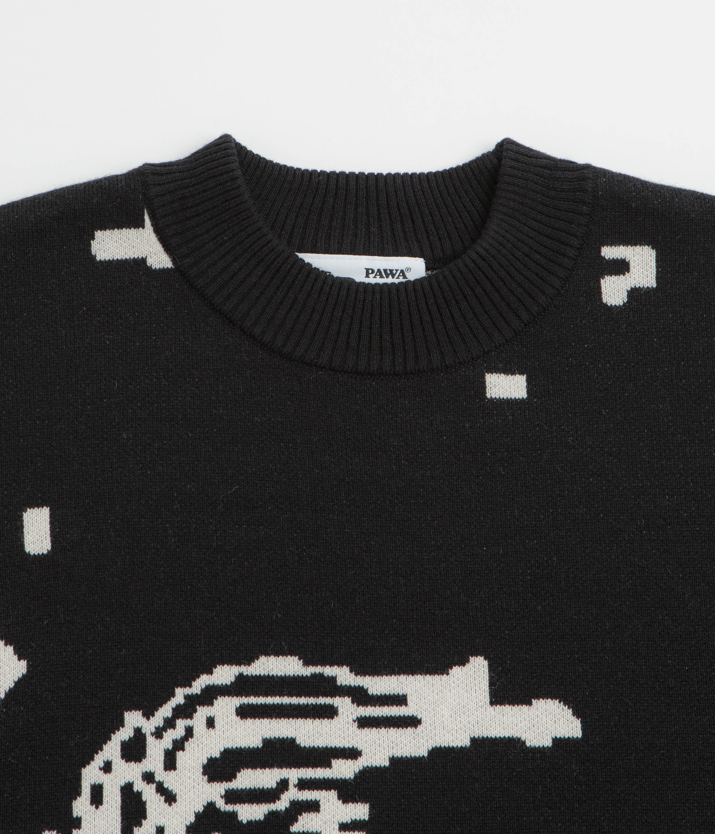Pawa Speed Sports Digi Doggo Knit Sweatshirt - Black - Image 2