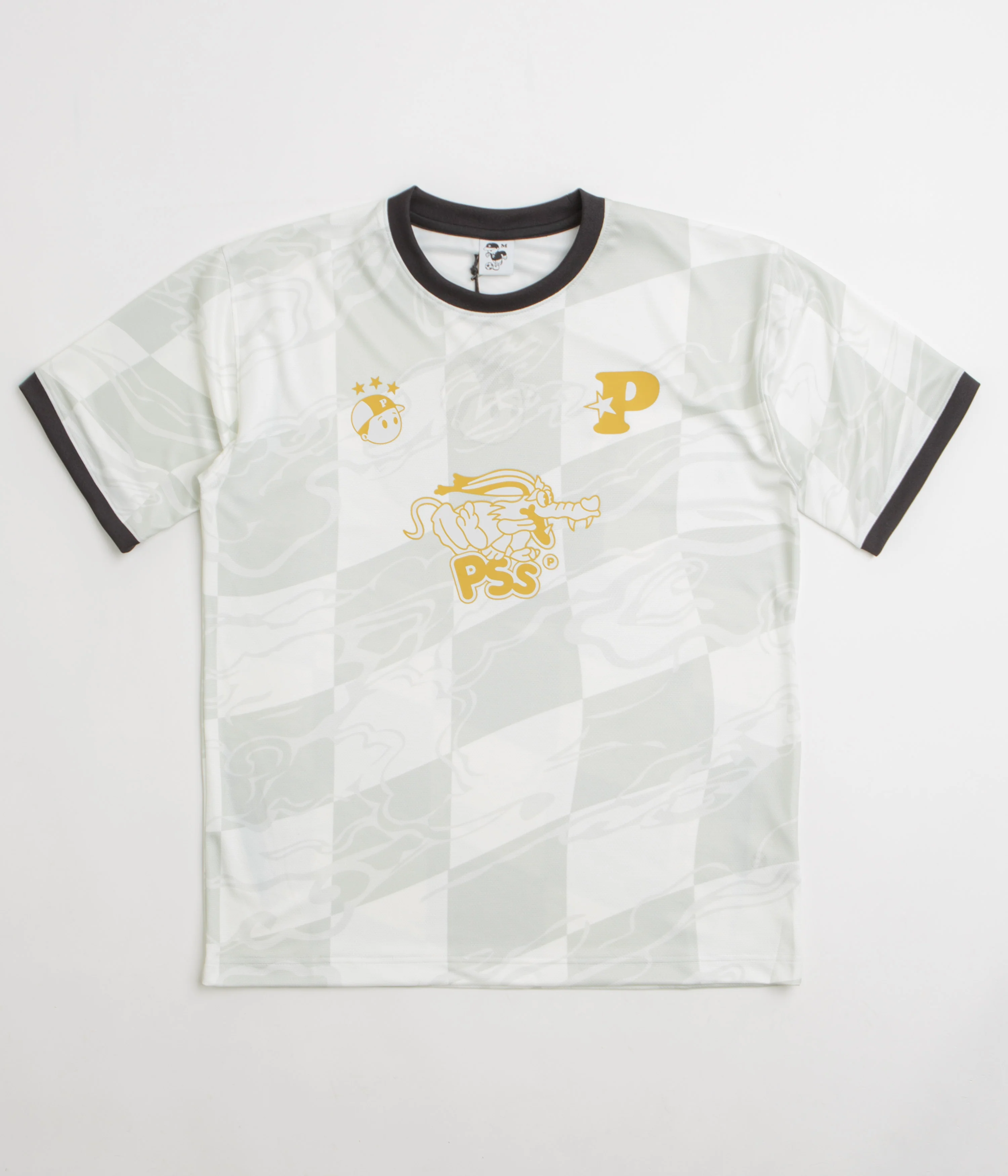 Pawa Speed Sports Doggo Football Shirt - Cream / Gold