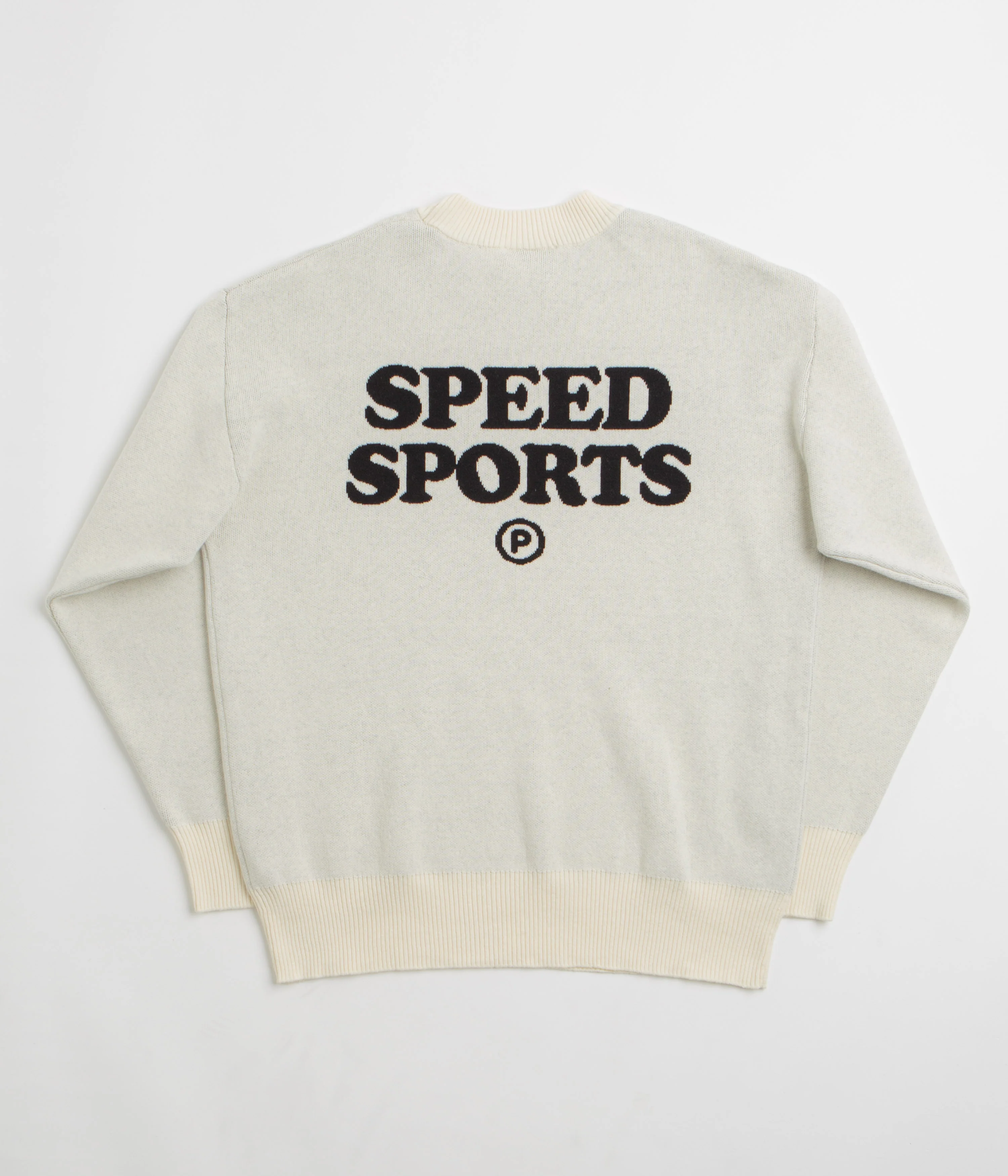 Pawa Speed Sports Doggo Knit Sweatshirt - Cream - Image 5