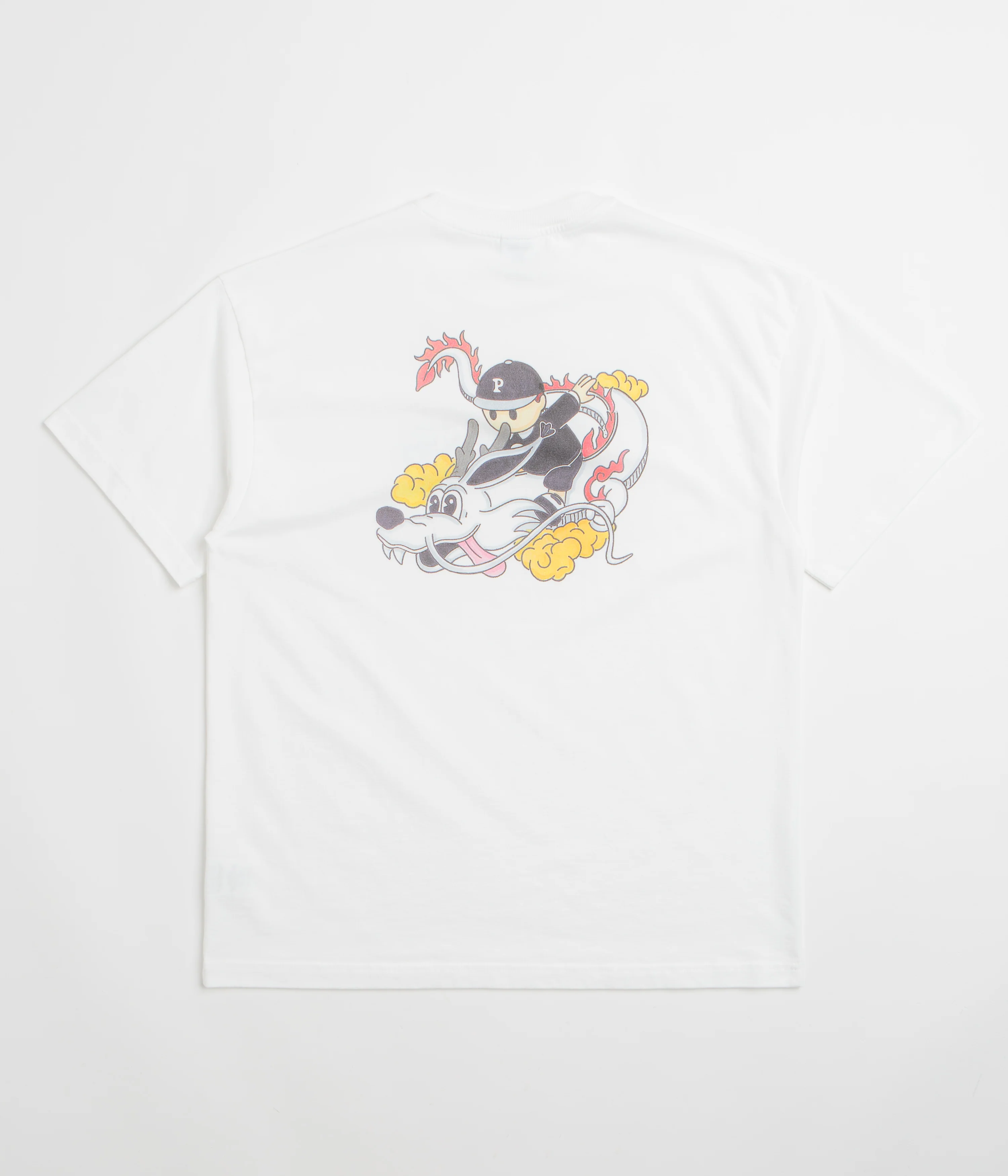 Pawa Speed Sports Dragon Doggo T-Shirt - White