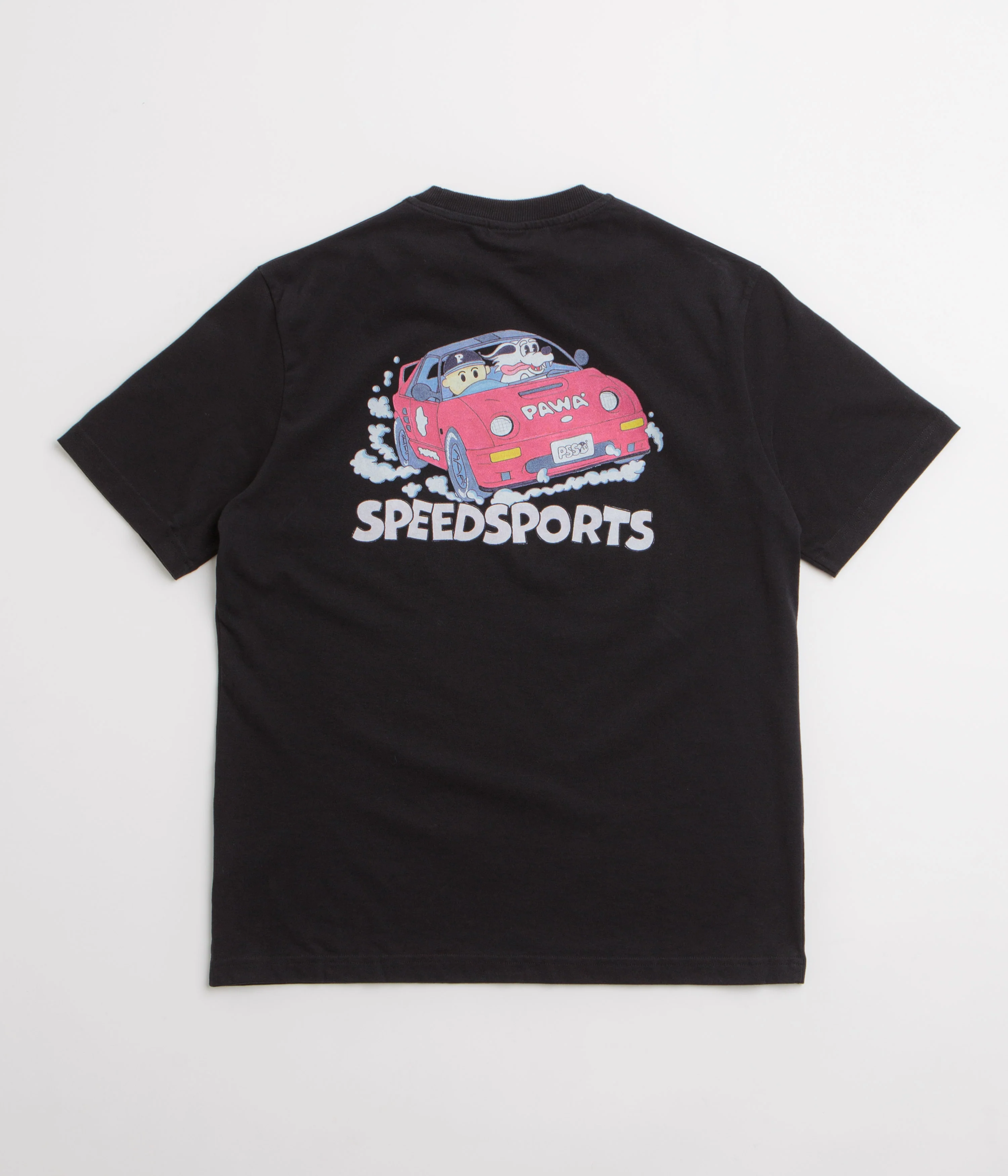 Pawa Speed Sports Raceday T-Shirt - Black - Image 2