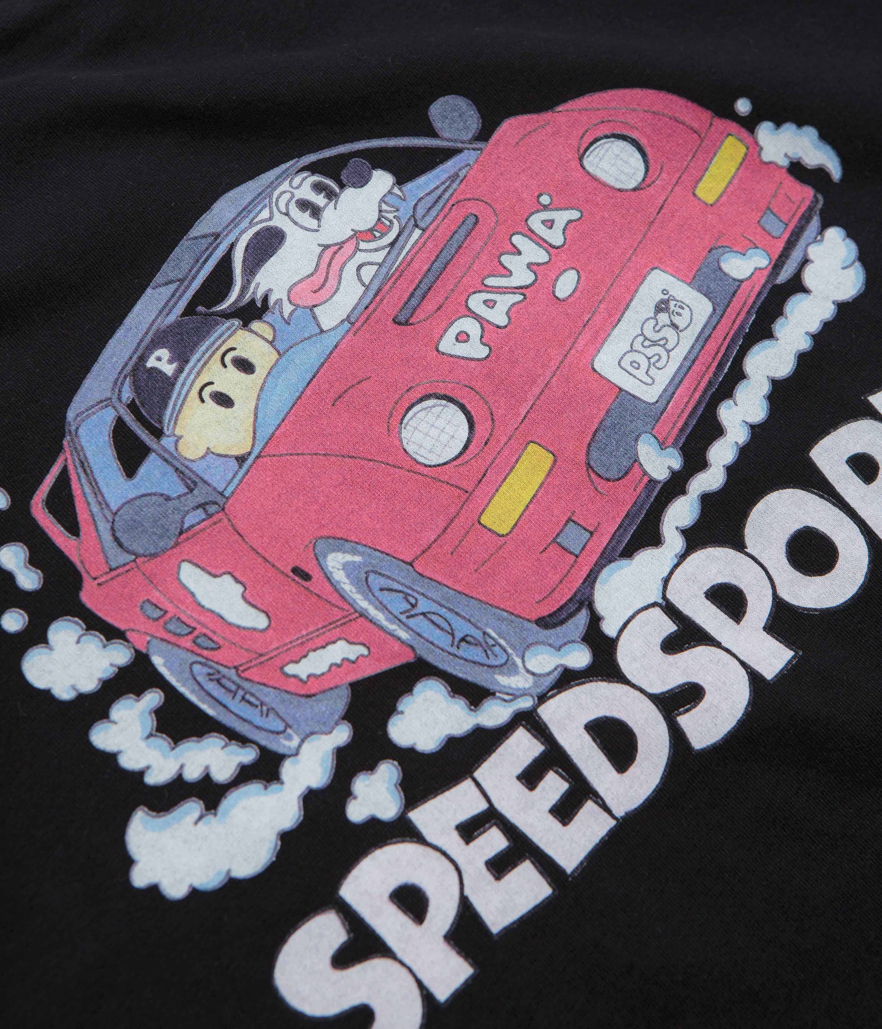 Pawa Speed Sports Raceday T-Shirt - Black - Image 4