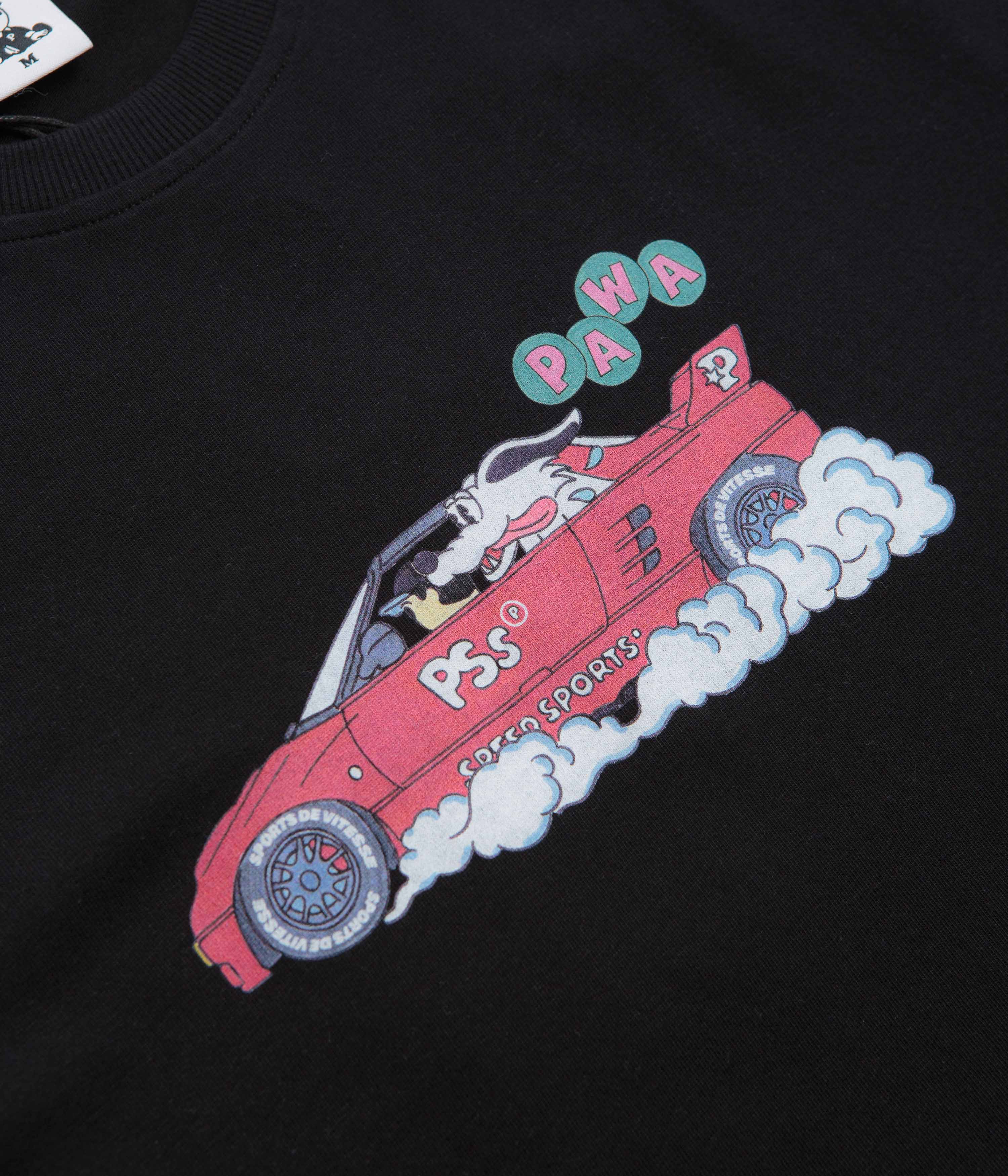 Pawa Speed Sports Raceday T-Shirt - Black - Image 5