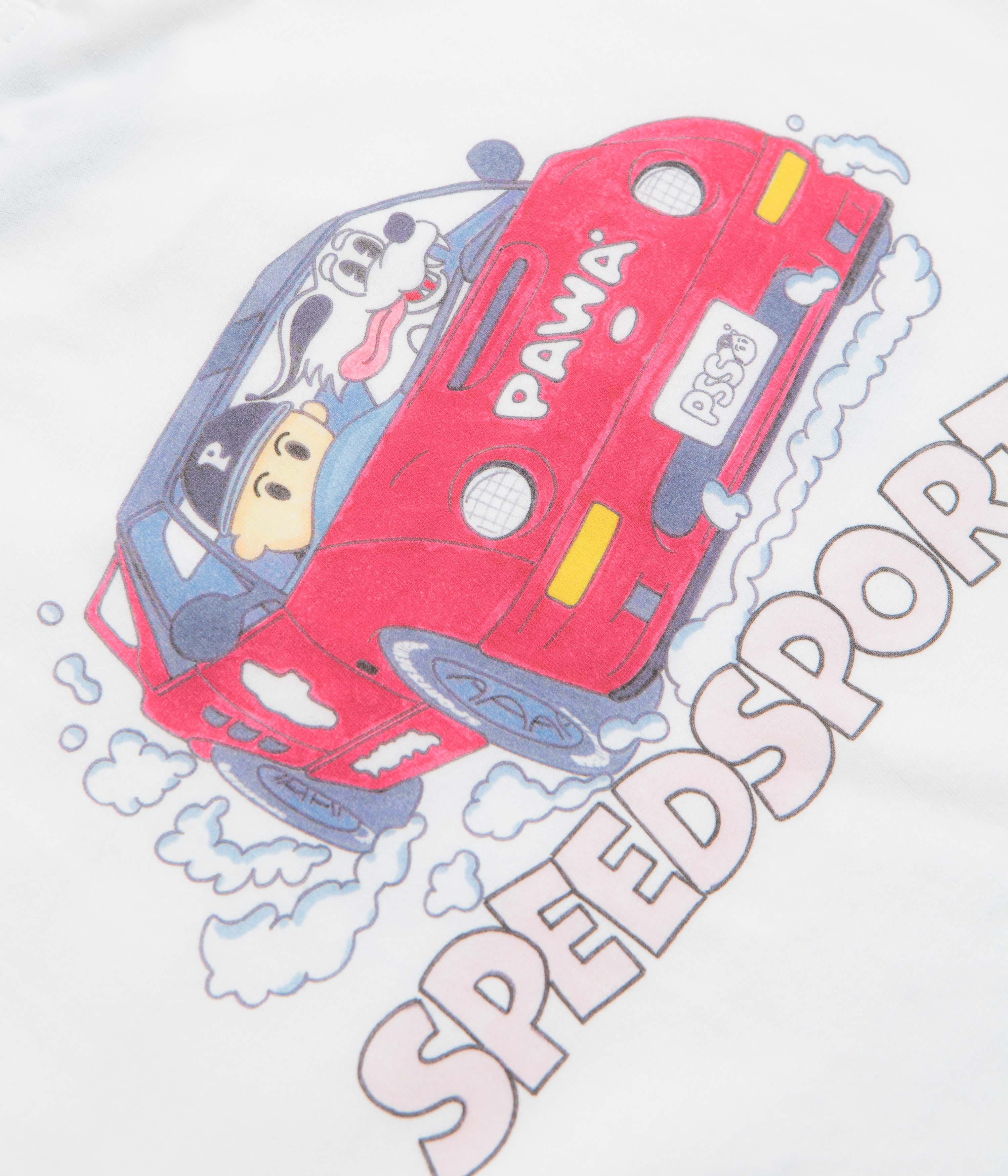 Pawa Speed Sports Raceday T-Shirt - White - Image 5