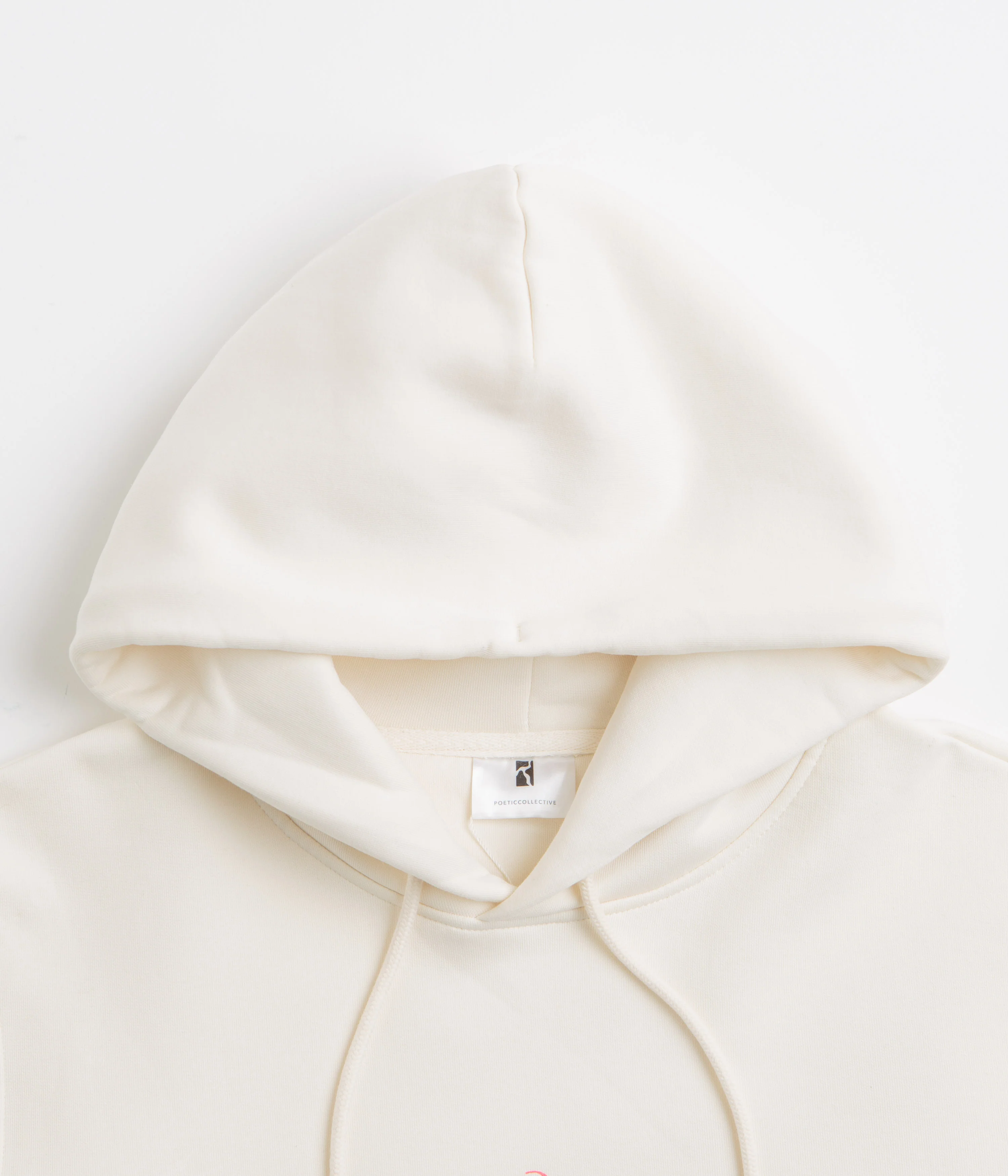 Poetic Collective Arm Tribal Hoodie - Ivory - Image 2