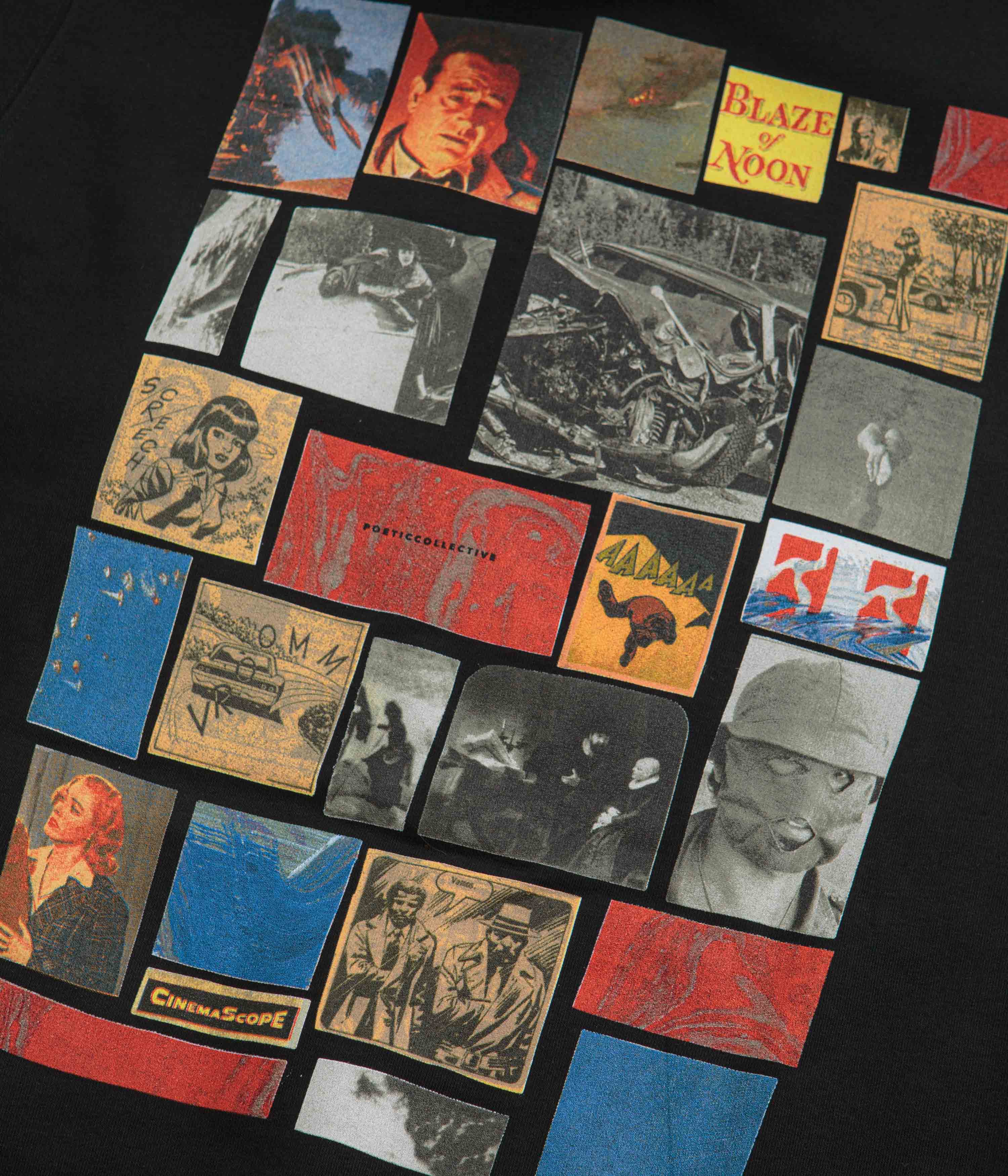Poetic Collective Blaze Of Noon Hoodie - Black - Image 5