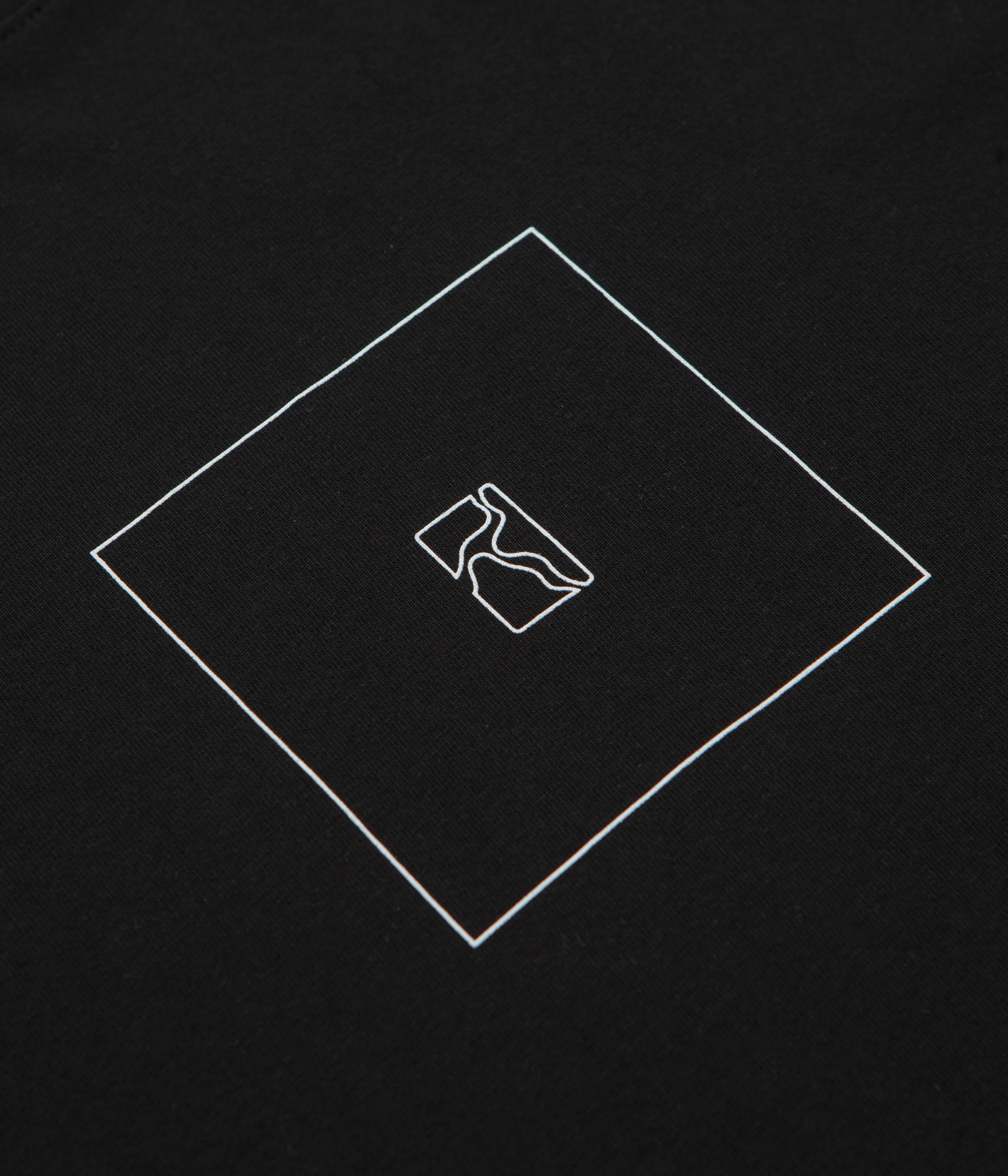 Poetic Collective Box Outline T-Shirt - Black - Image 3