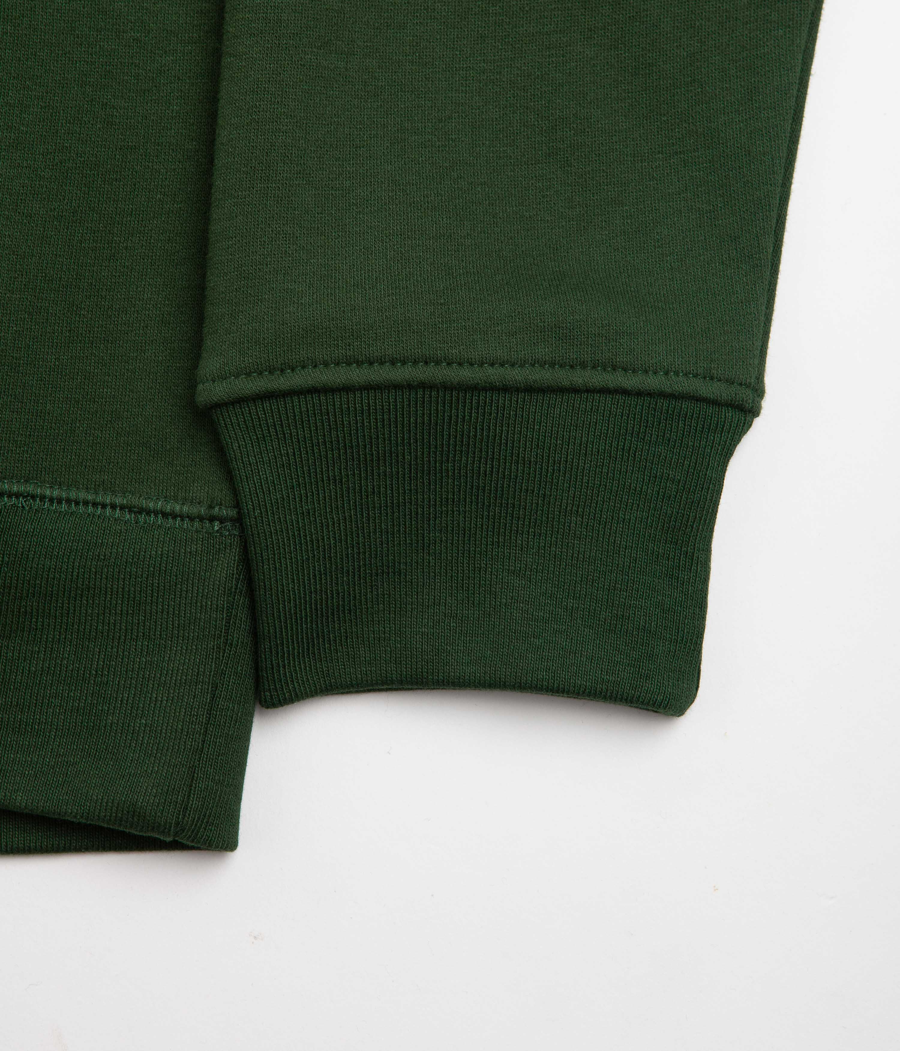 Poetic Collective Brush Stroke Hoodie - Bottle Green - Image 6